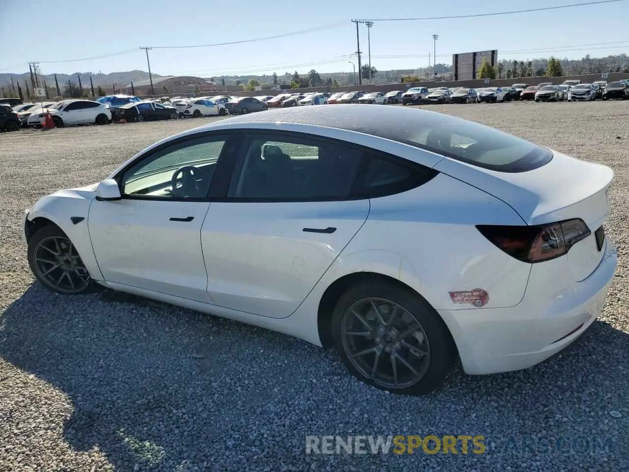 2 Фотография поврежденного автомобиля 5YJ3E1EAXPF571822 TESLA MODEL 3 2023