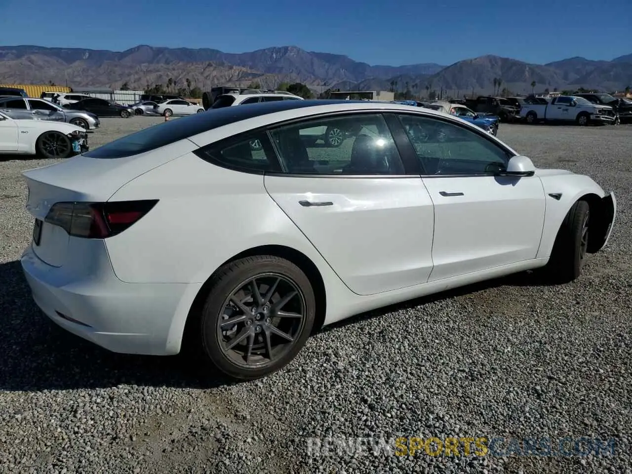 3 Фотография поврежденного автомобиля 5YJ3E1EAXPF571822 TESLA MODEL 3 2023