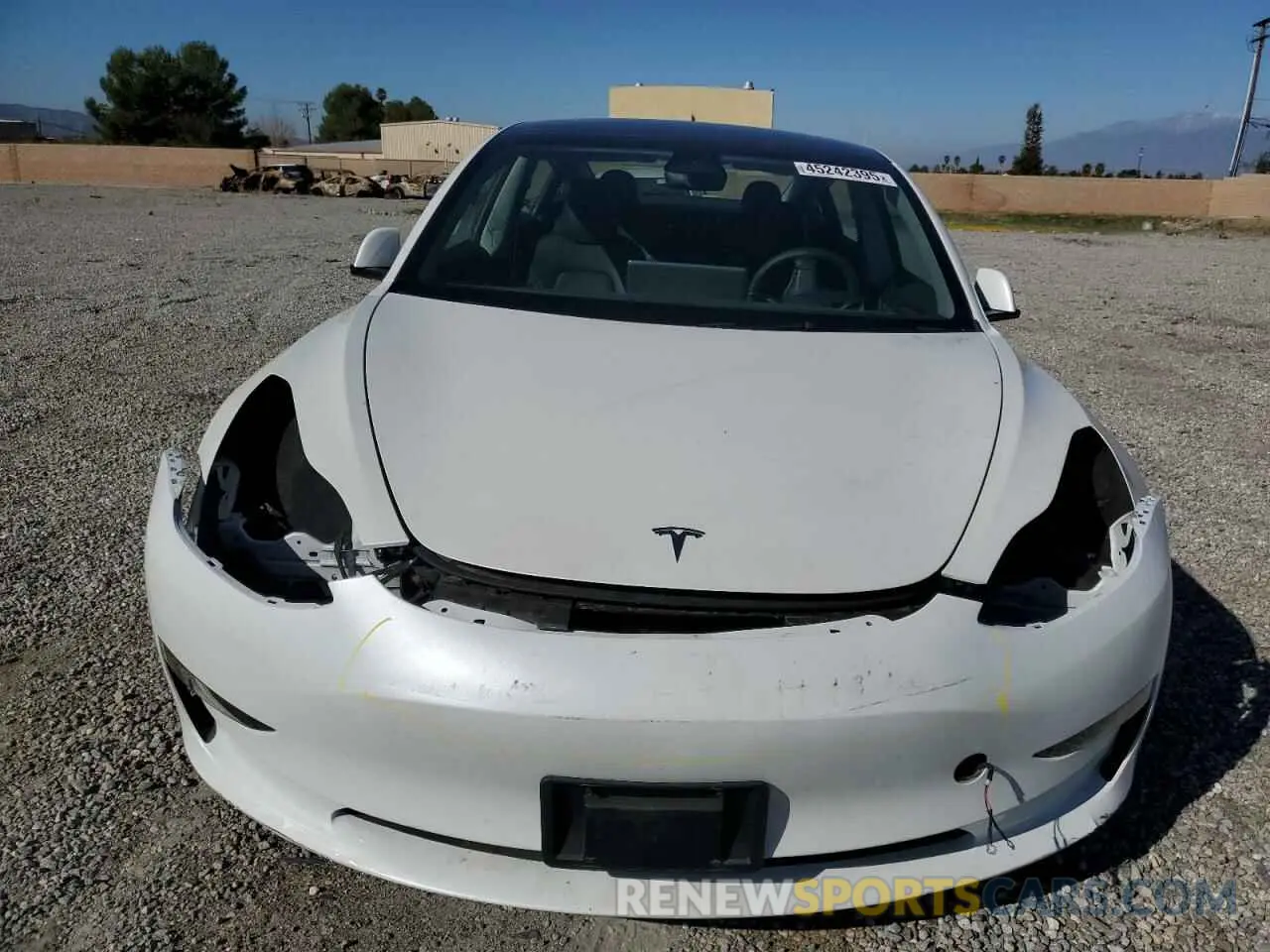 5 Фотография поврежденного автомобиля 5YJ3E1EAXPF571822 TESLA MODEL 3 2023