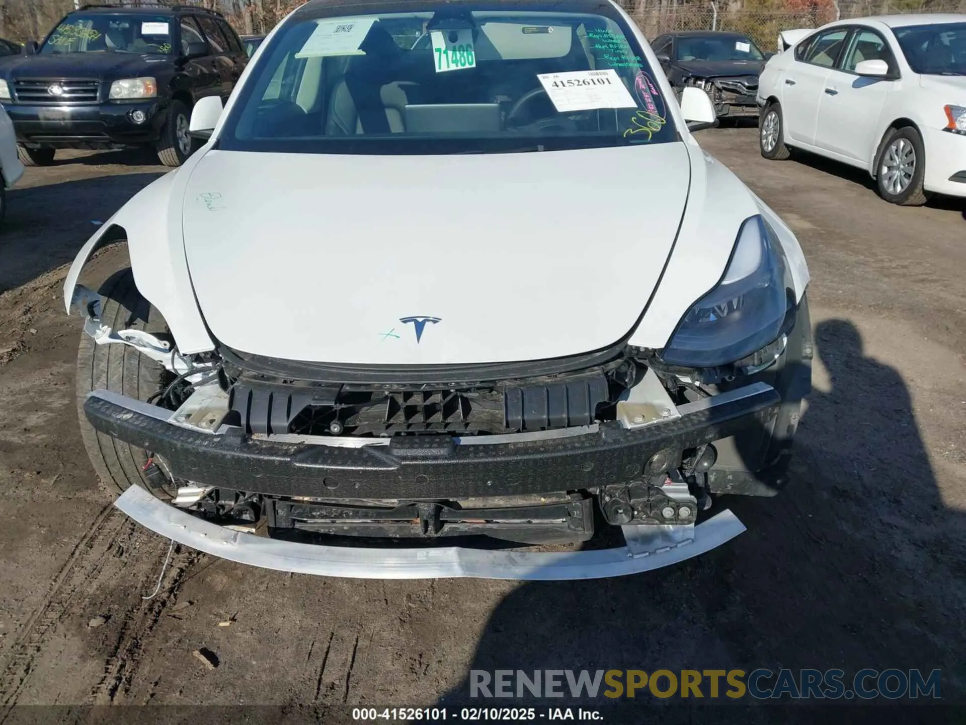 13 Photograph of a damaged car 5YJ3E1EAXPF572744 TESLA MODEL 3 2023