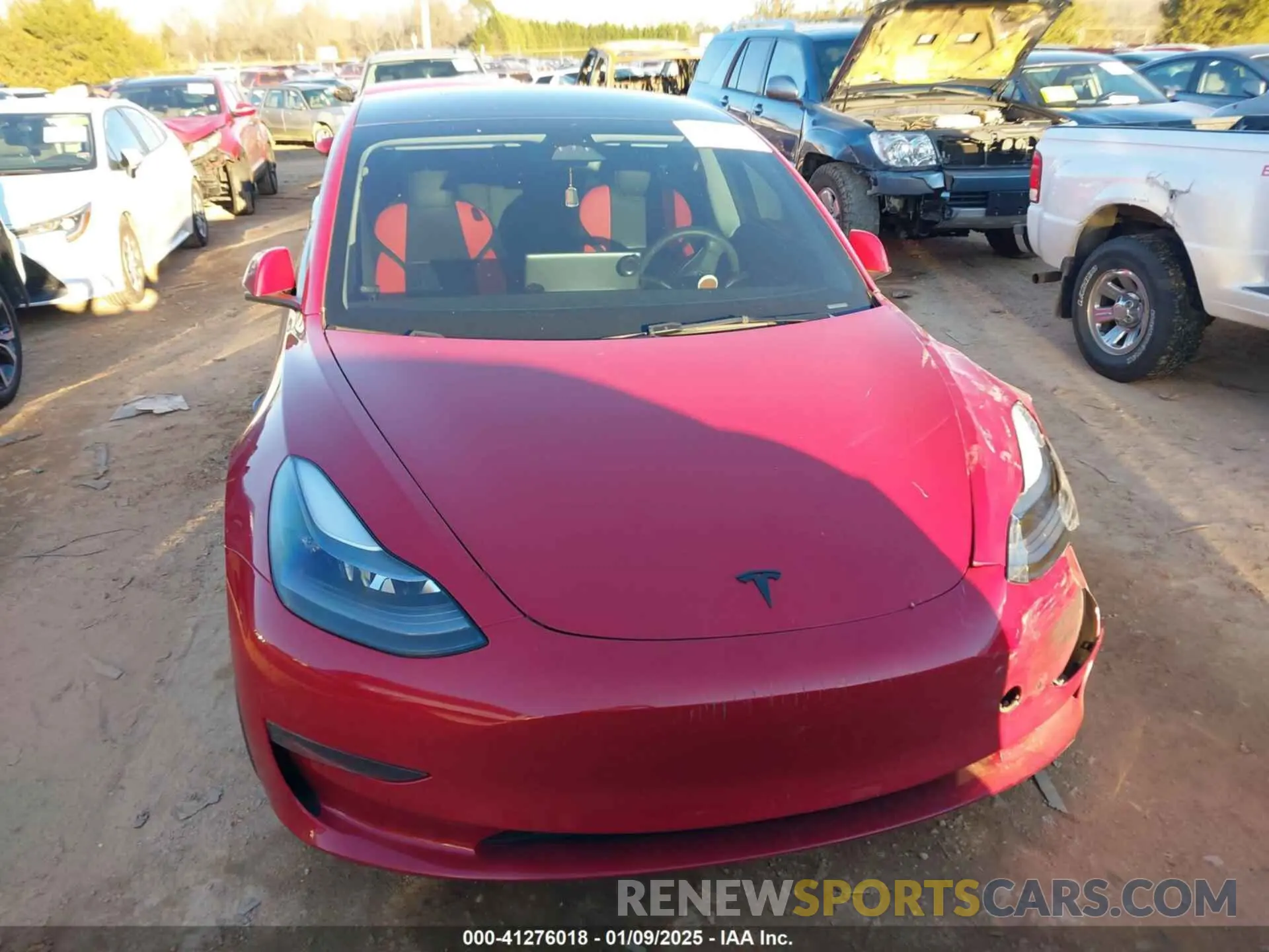 12 Фотография поврежденного автомобиля 5YJ3E1EAXPF600218 TESLA MODEL 3 2023