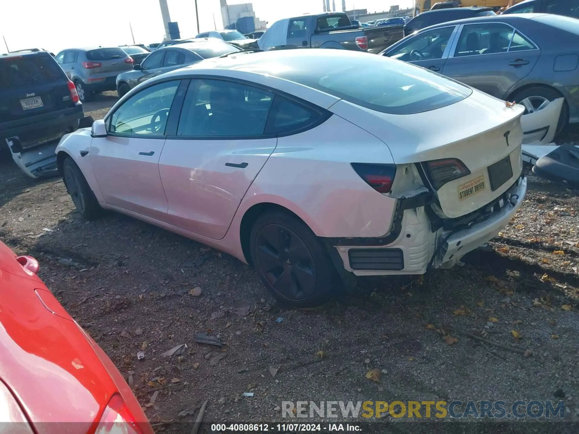 3 Photograph of a damaged car 5YJ3E1EAXPF611302 TESLA MODEL 3 2023