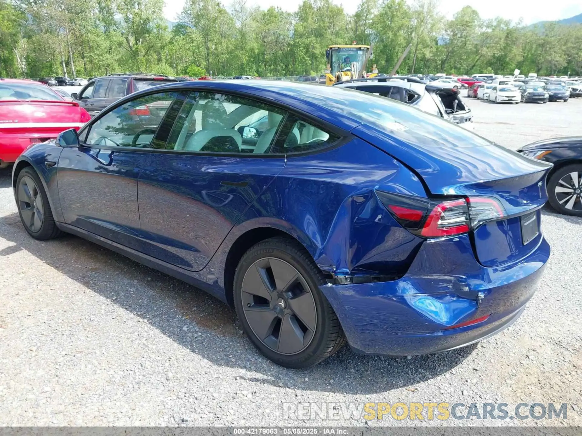 6 Фотография поврежденного автомобиля 5YJ3E1EAXPF620484 TESLA MODEL 3 2023
