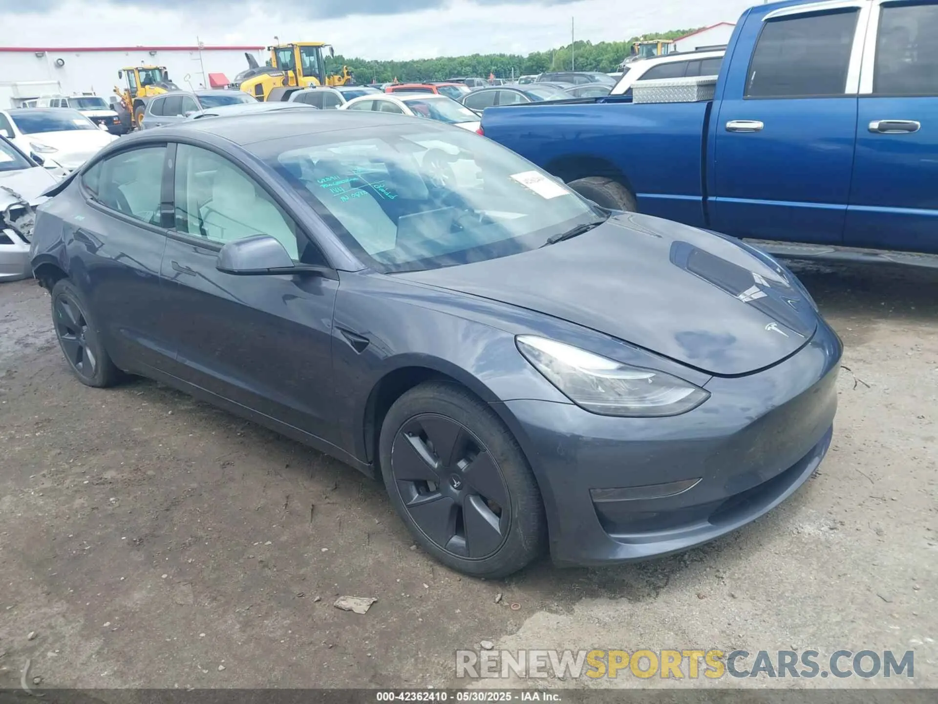 1 Фотография поврежденного автомобиля 5YJ3E1EAXPF628911 TESLA MODEL 3 2023