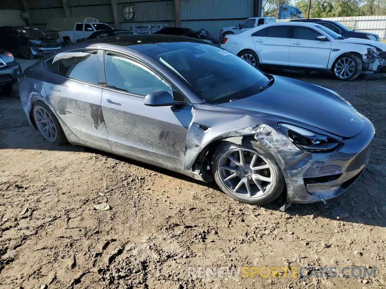 4 Photograph of a damaged car 5YJ3E1EAXPF643327 TESLA MODEL 3 2023