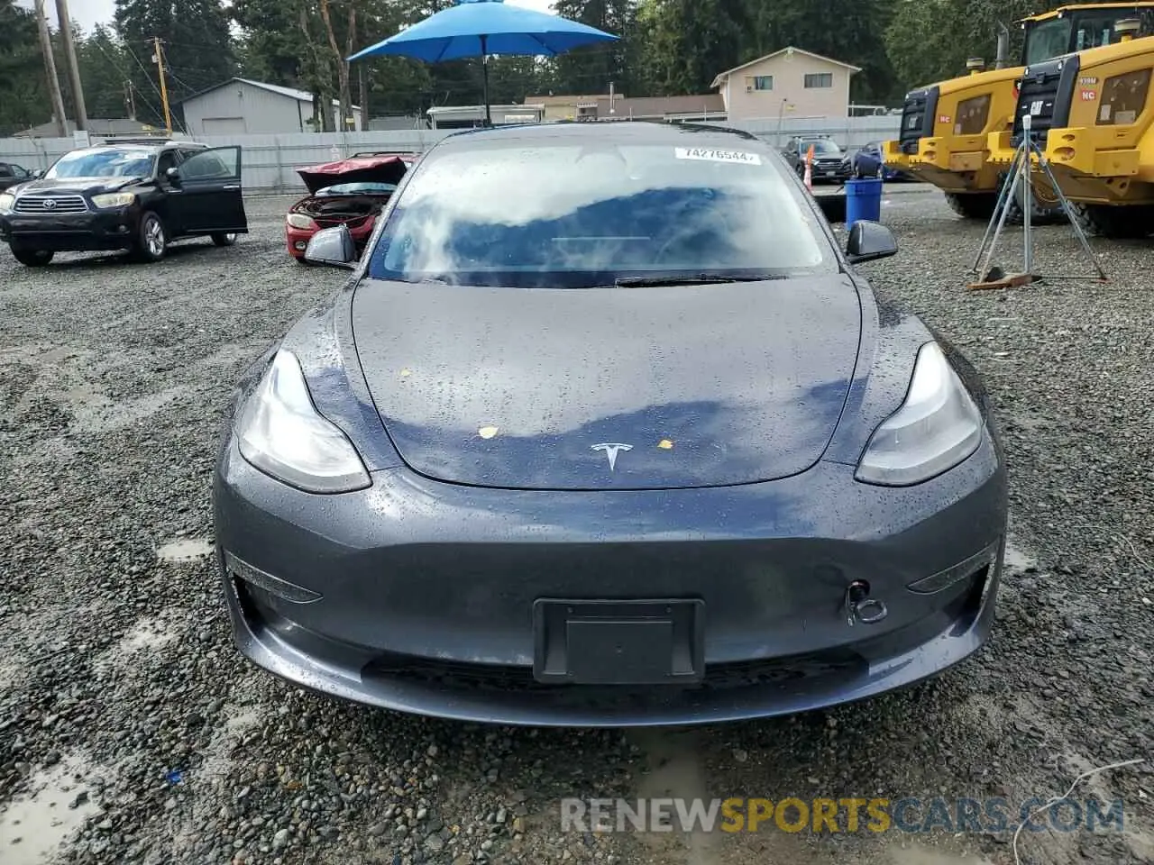 5 Photograph of a damaged car 5YJ3E1EAXPF644350 TESLA MODEL 3 2023