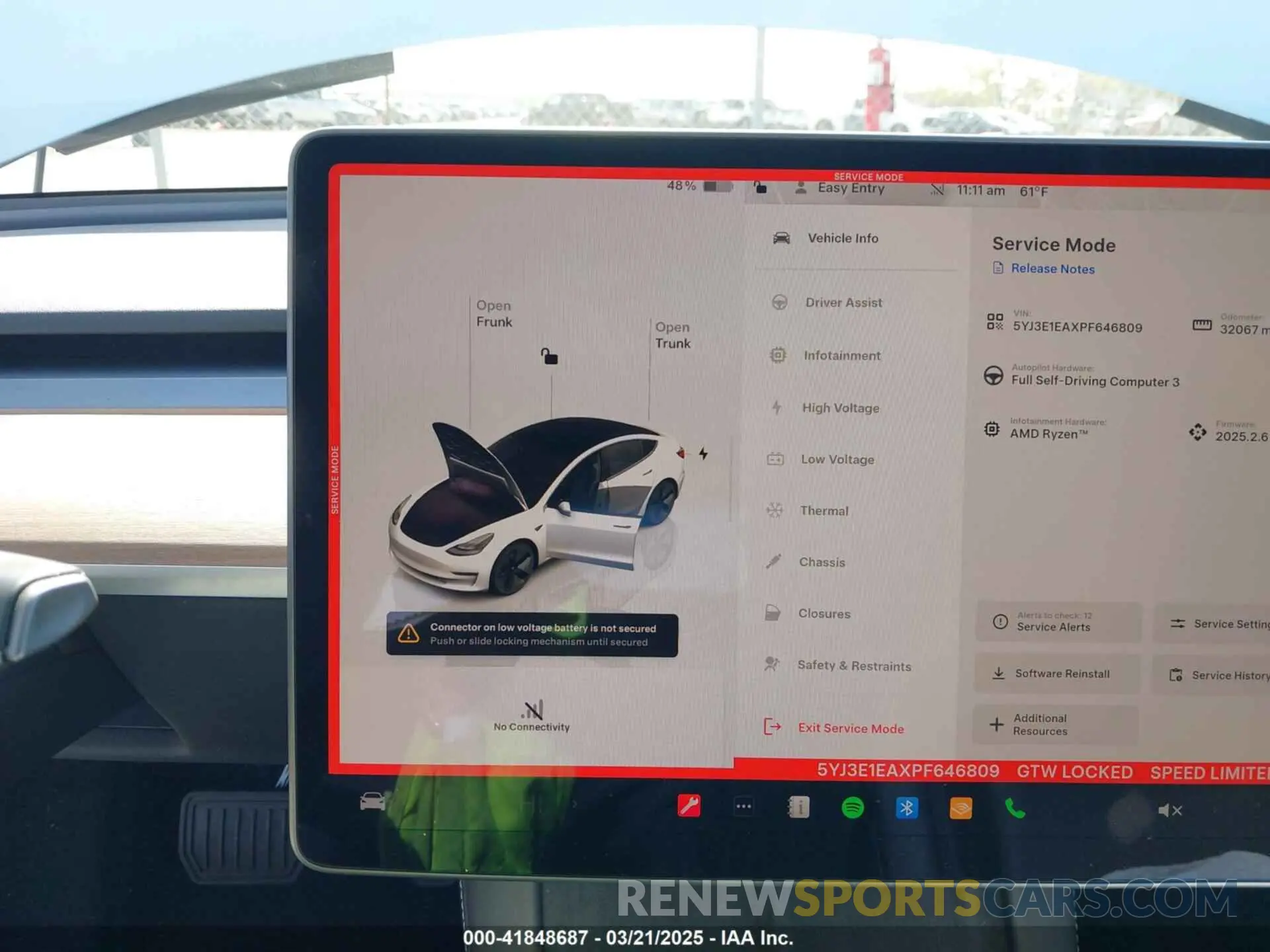 17 Photograph of a damaged car 5YJ3E1EAXPF646809 TESLA MODEL 3 2023