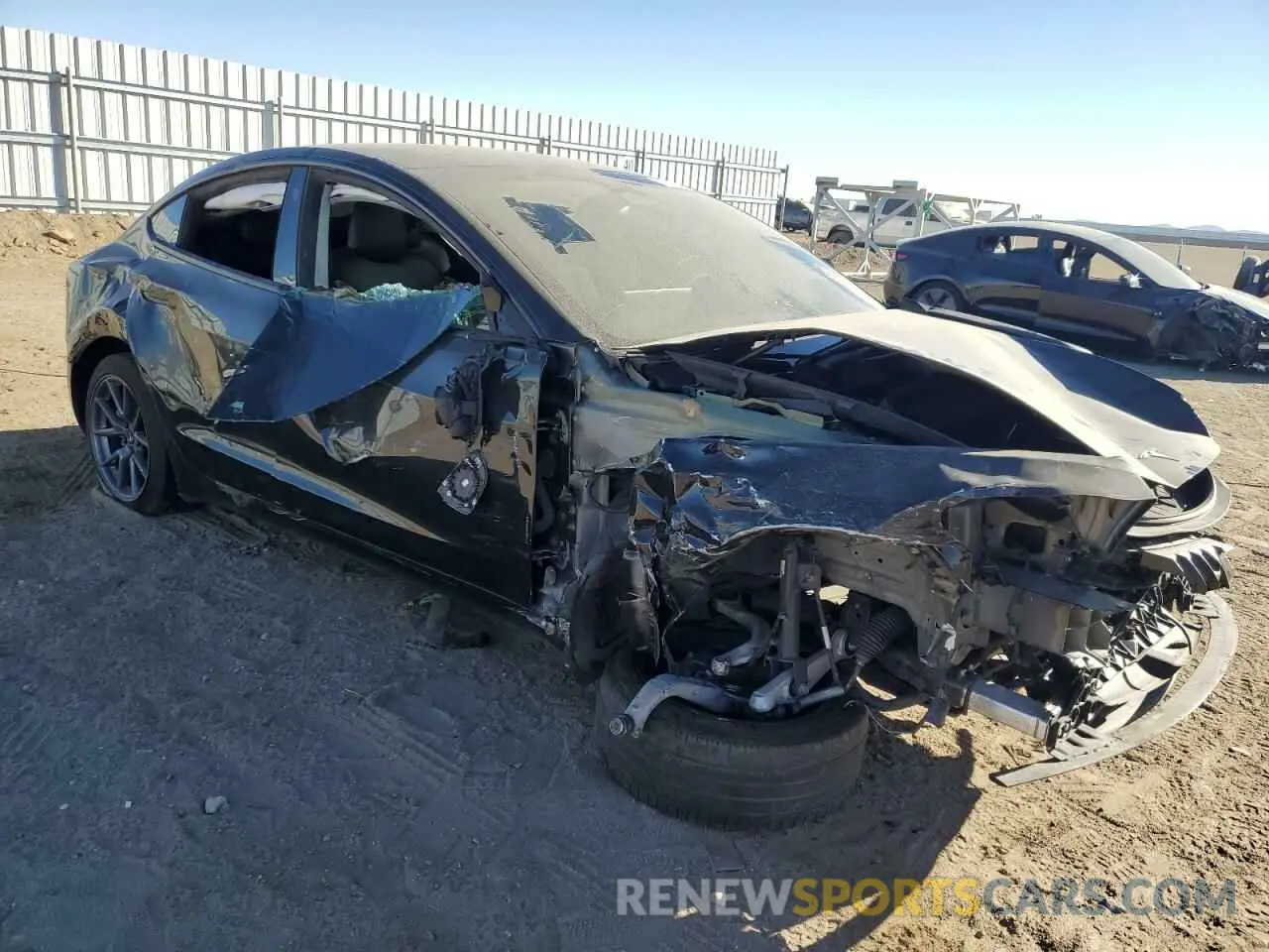 4 Photograph of a damaged car 5YJ3E1EAXPF648110 TESLA MODEL 3 2023