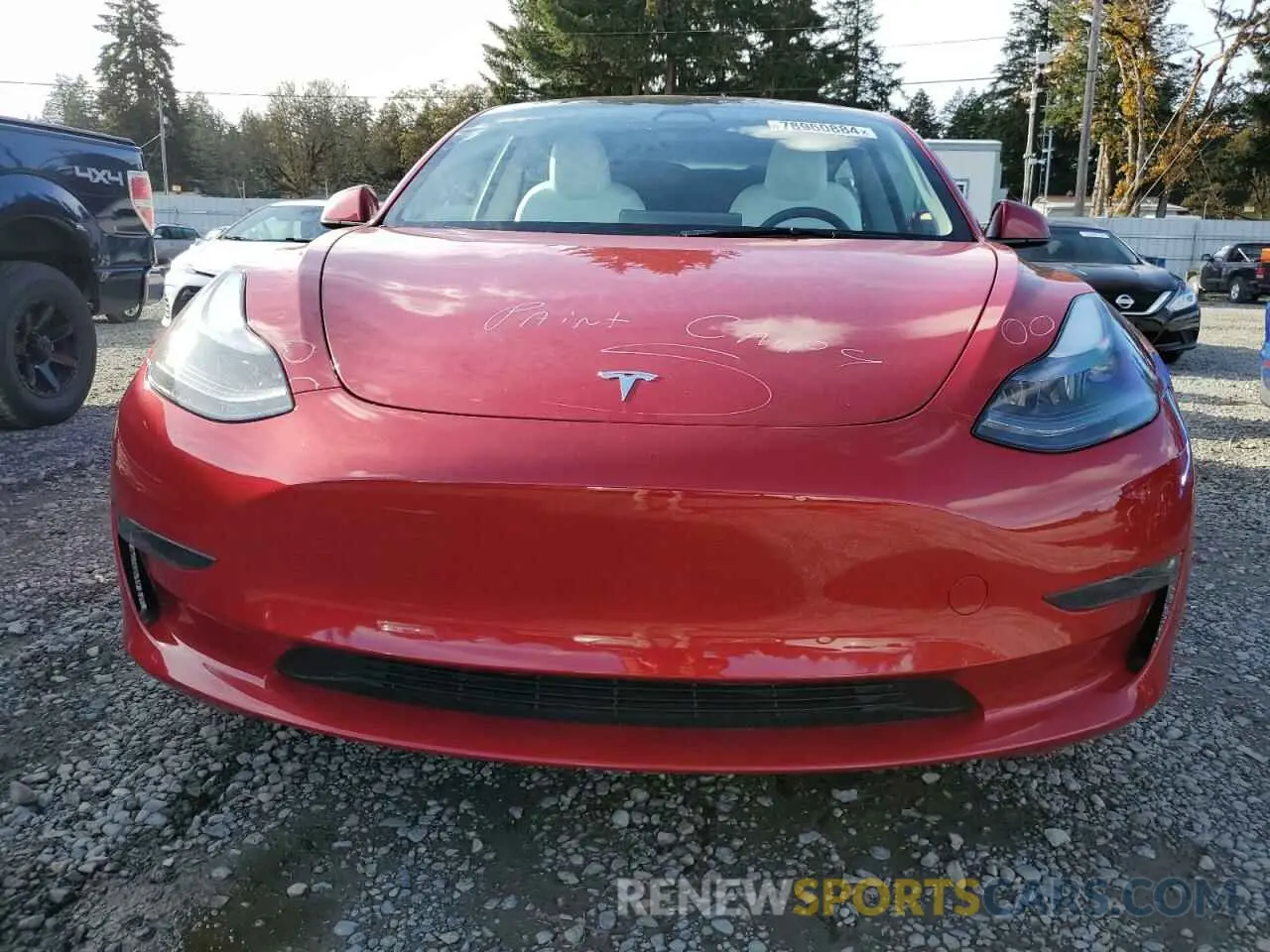 5 Photograph of a damaged car 5YJ3E1EAXPF658393 TESLA MODEL 3 2023