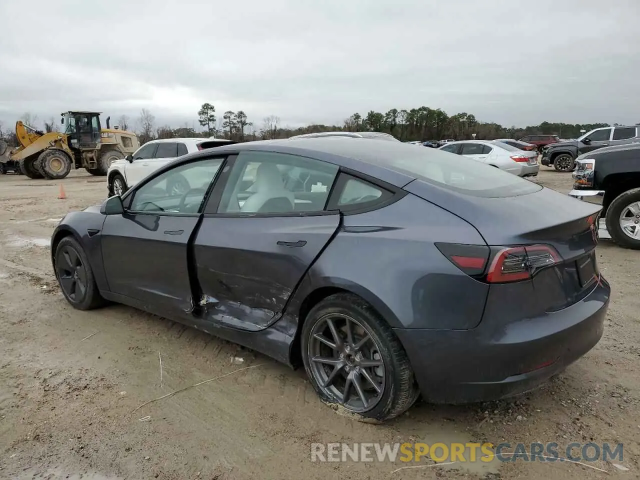 2 Photograph of a damaged car 5YJ3E1EAXPF670589 TESLA MODEL 3 2023