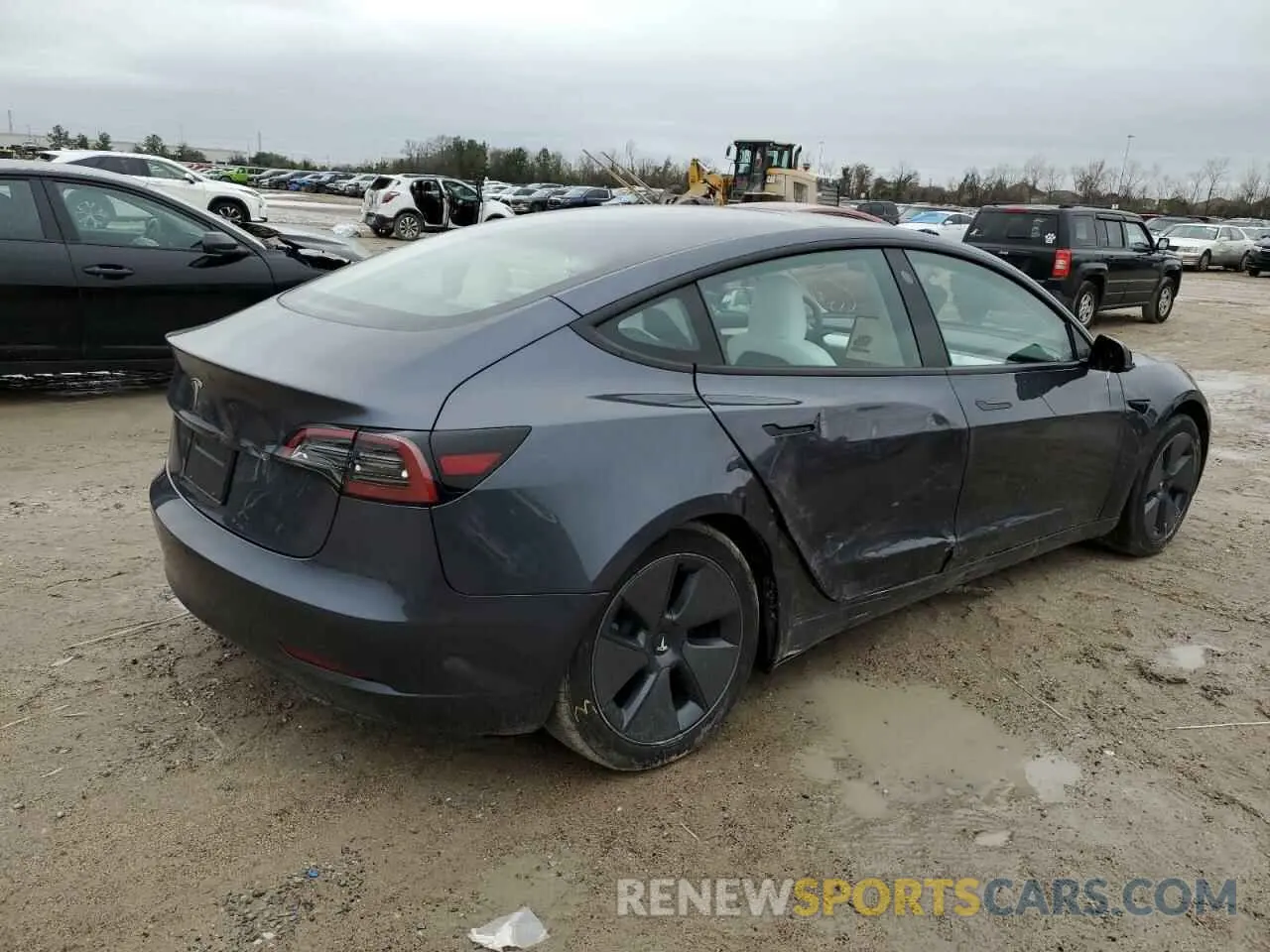3 Photograph of a damaged car 5YJ3E1EAXPF670589 TESLA MODEL 3 2023