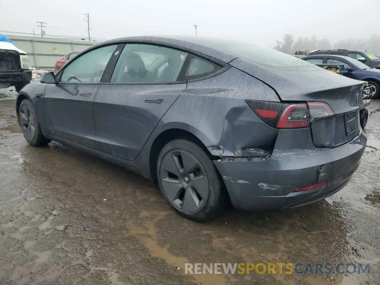 2 Фотография поврежденного автомобиля 5YJ3E1EAXPF678014 TESLA MODEL 3 2023