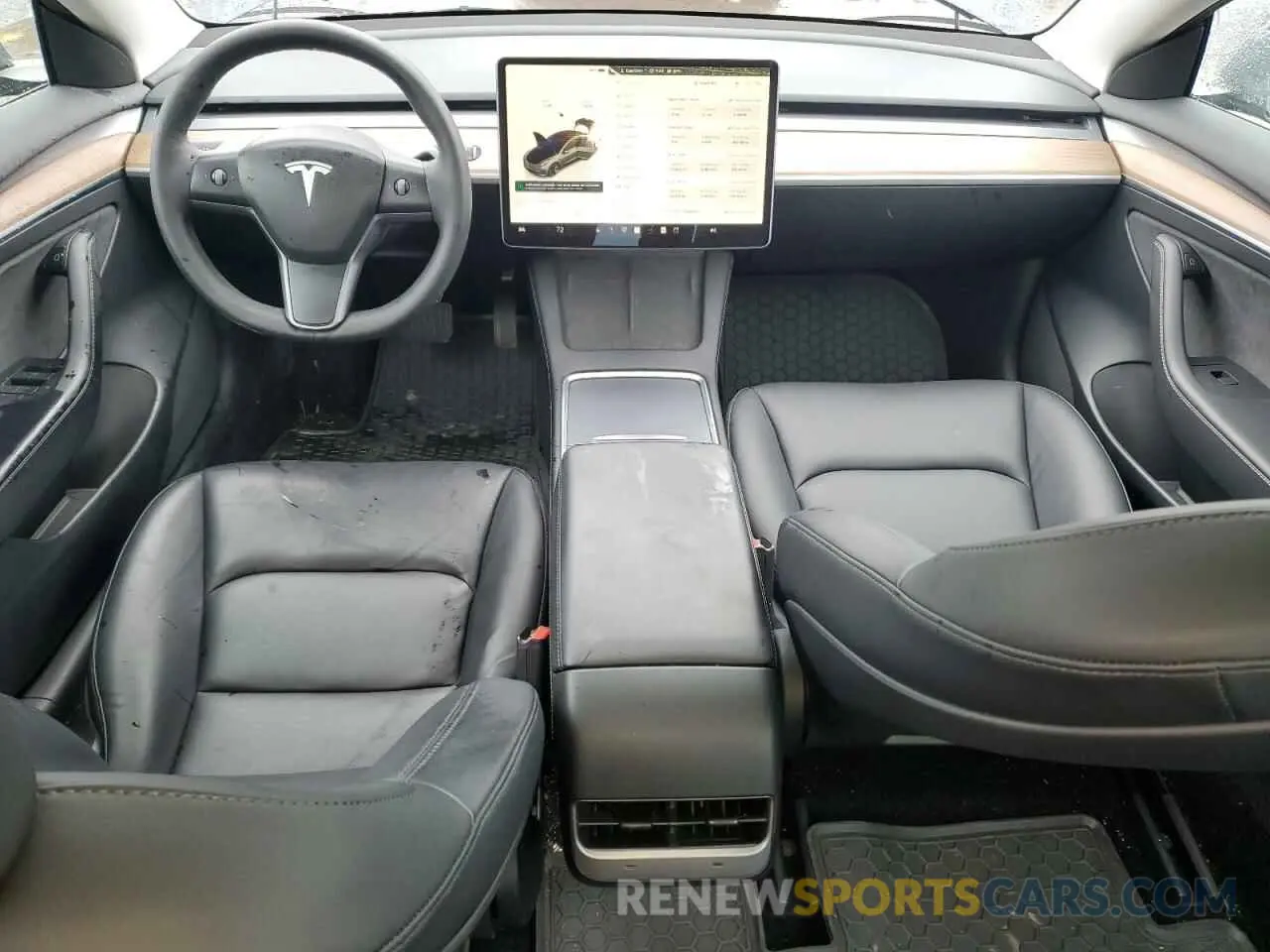 8 Фотография поврежденного автомобиля 5YJ3E1EAXPF678014 TESLA MODEL 3 2023