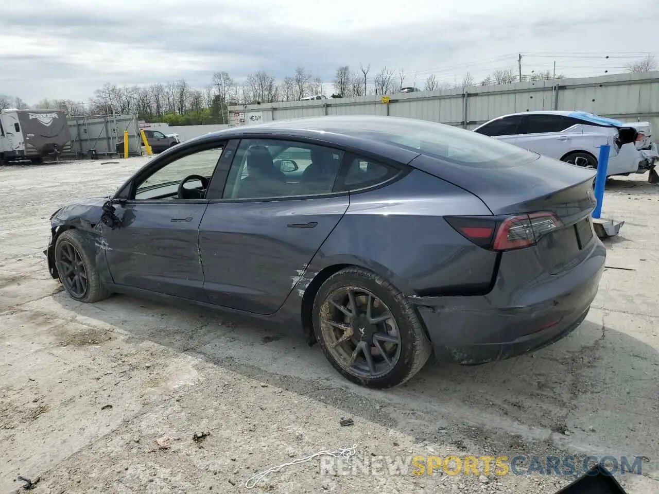 2 Photograph of a damaged car 5YJ3E1EAXPF678336 TESLA MODEL 3 2023