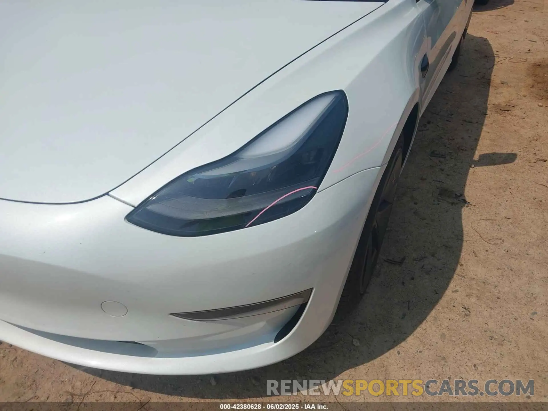 6 Фотография поврежденного автомобиля 5YJ3E1EAXPF686095 TESLA MODEL 3 2023