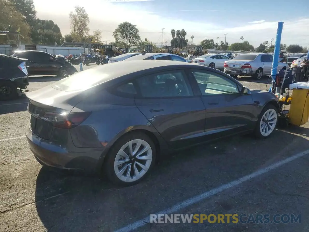 3 Photograph of a damaged car 5YJ3E1EAXPF691880 TESLA MODEL 3 2023