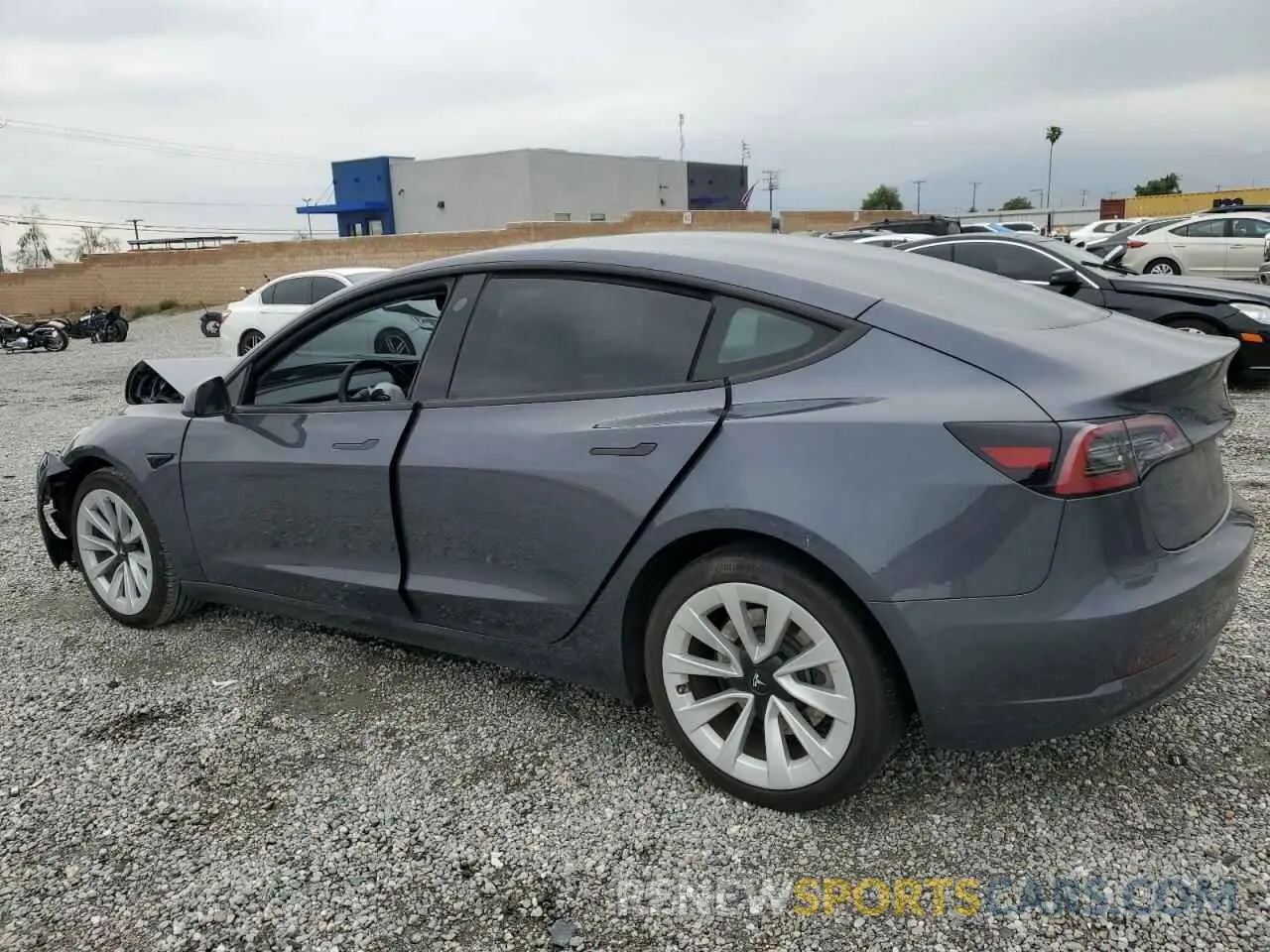 2 Фотография поврежденного автомобиля 5YJ3E1EAXPF694942 TESLA MODEL 3 2023
