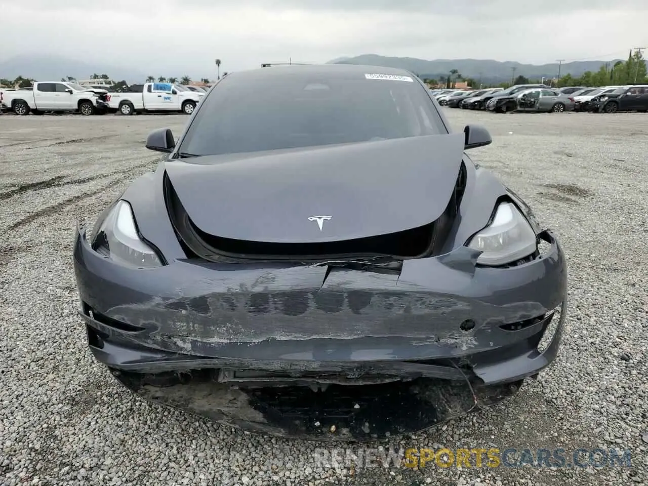 5 Фотография поврежденного автомобиля 5YJ3E1EAXPF694942 TESLA MODEL 3 2023