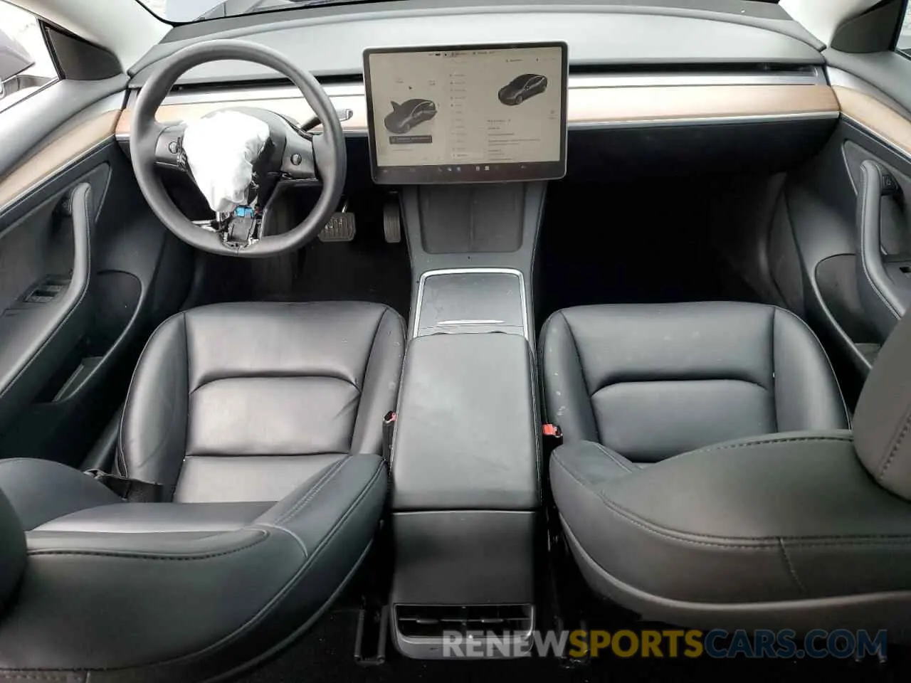 8 Фотография поврежденного автомобиля 5YJ3E1EAXPF694942 TESLA MODEL 3 2023