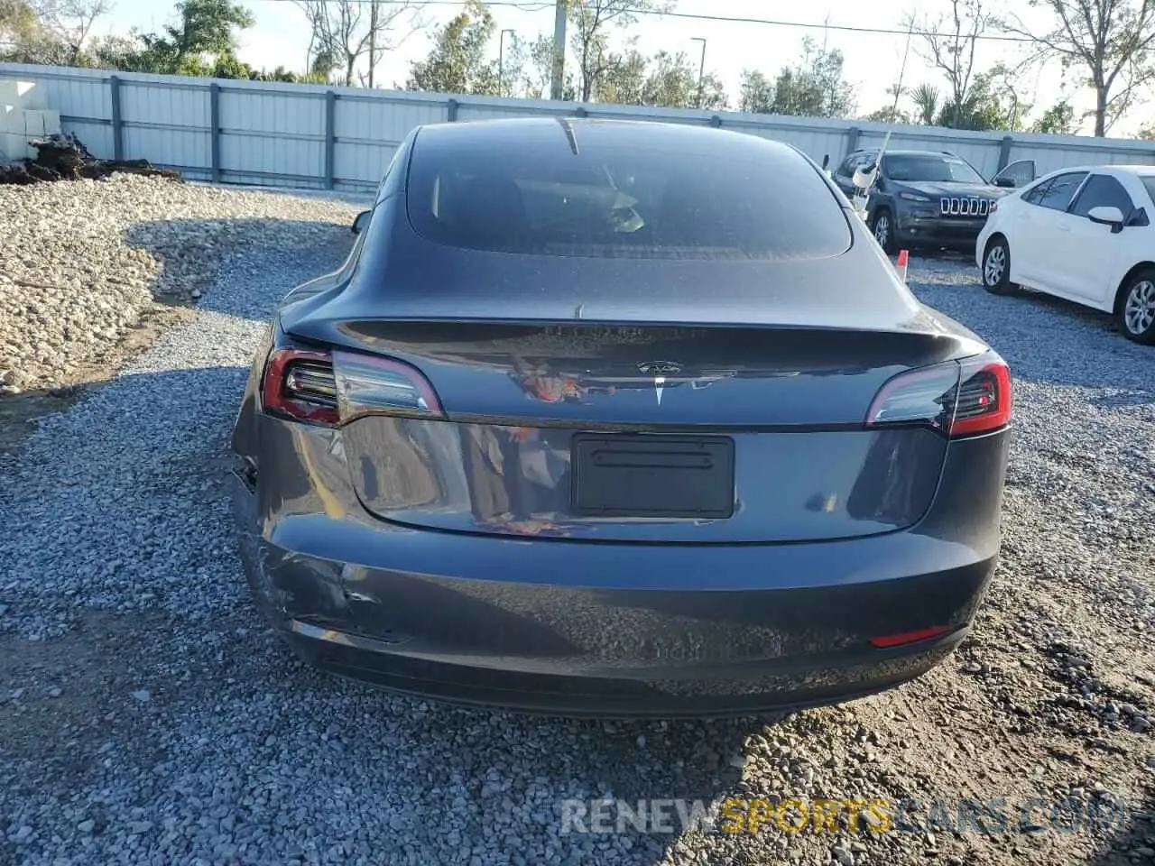 6 Photograph of a damaged car 5YJ3E1EAXPF704742 TESLA MODEL 3 2023