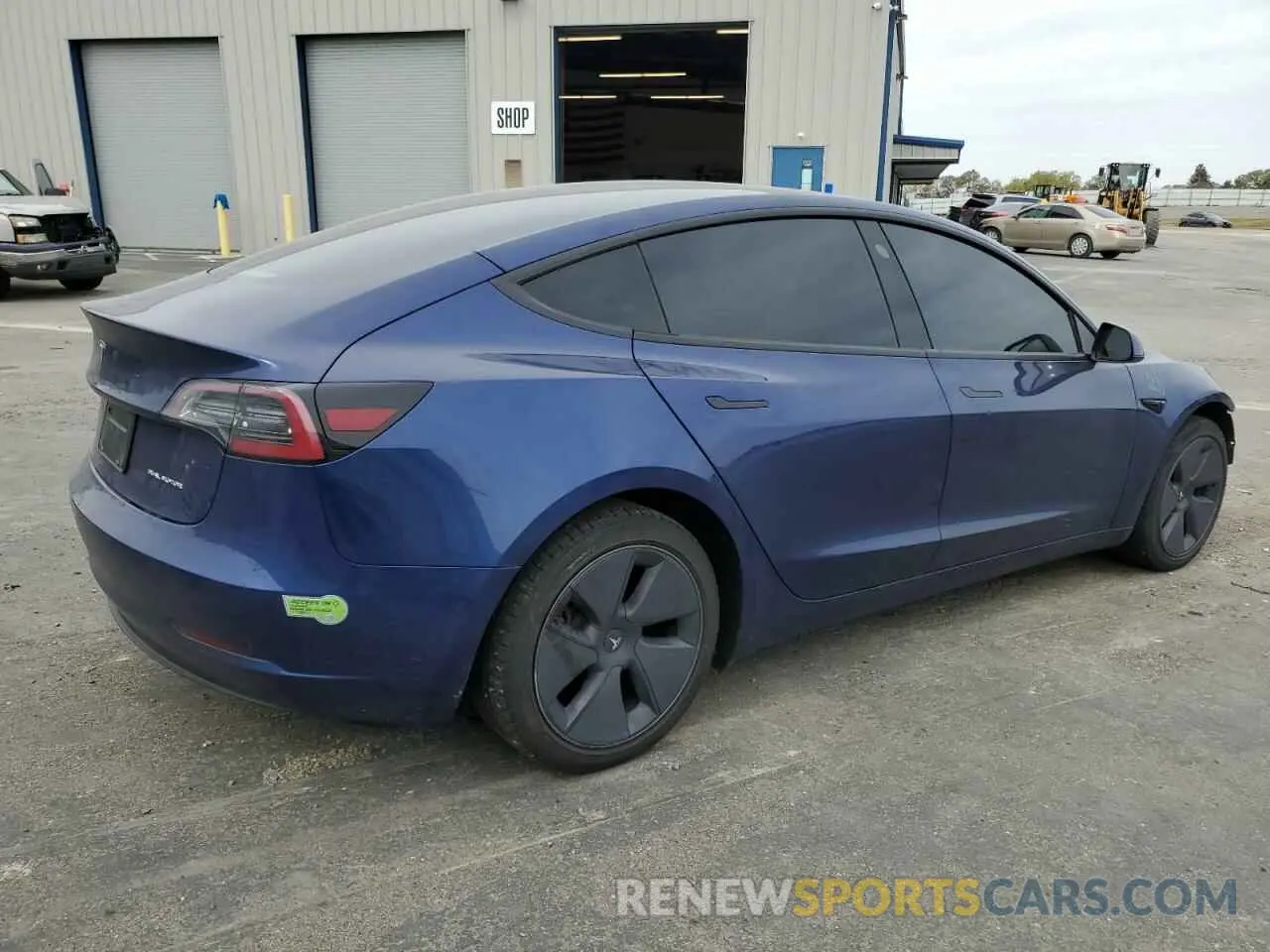 3 Photograph of a damaged car 5YJ3E1EB0PF388986 TESLA MODEL 3 2023