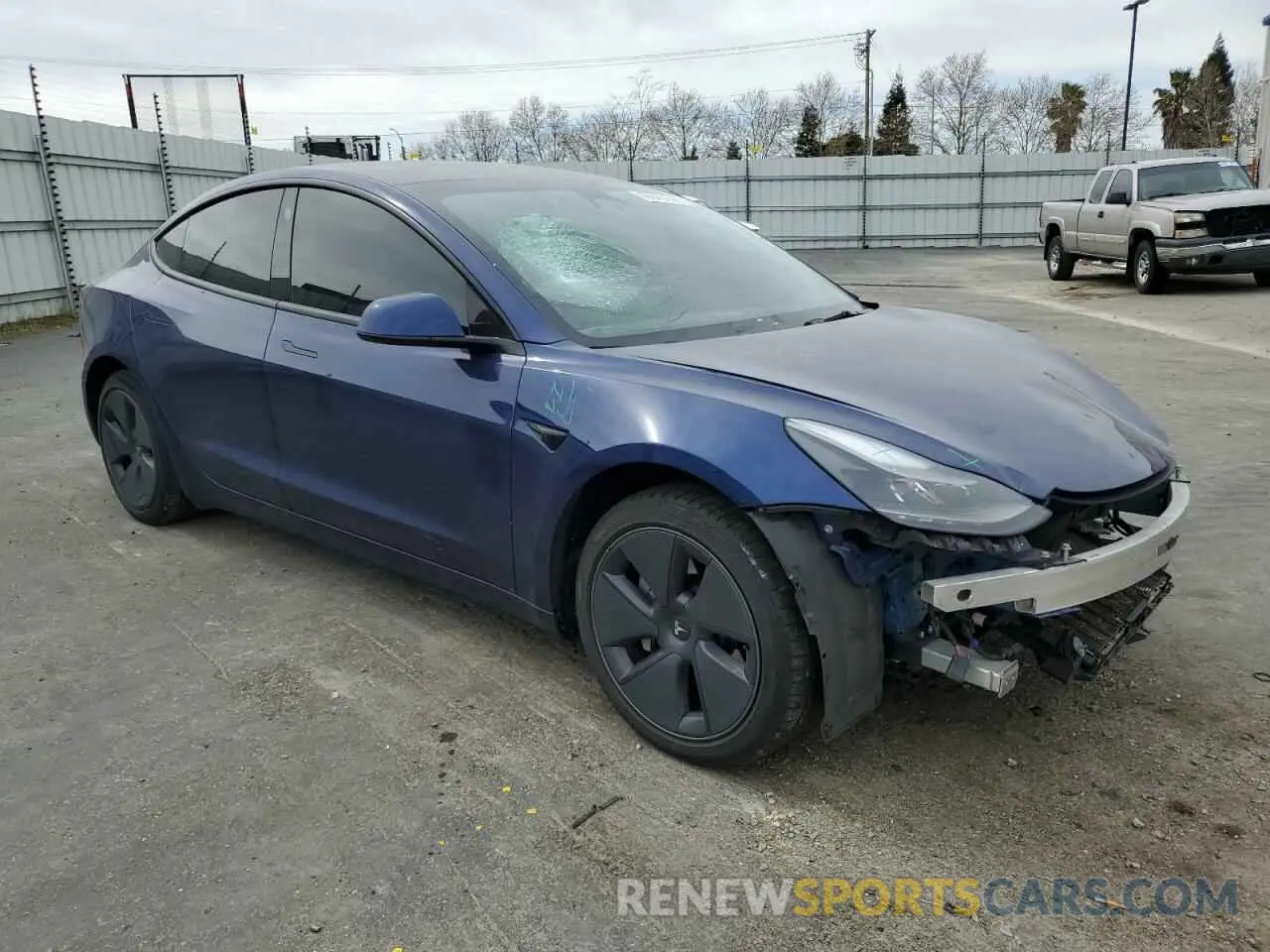 4 Photograph of a damaged car 5YJ3E1EB0PF388986 TESLA MODEL 3 2023