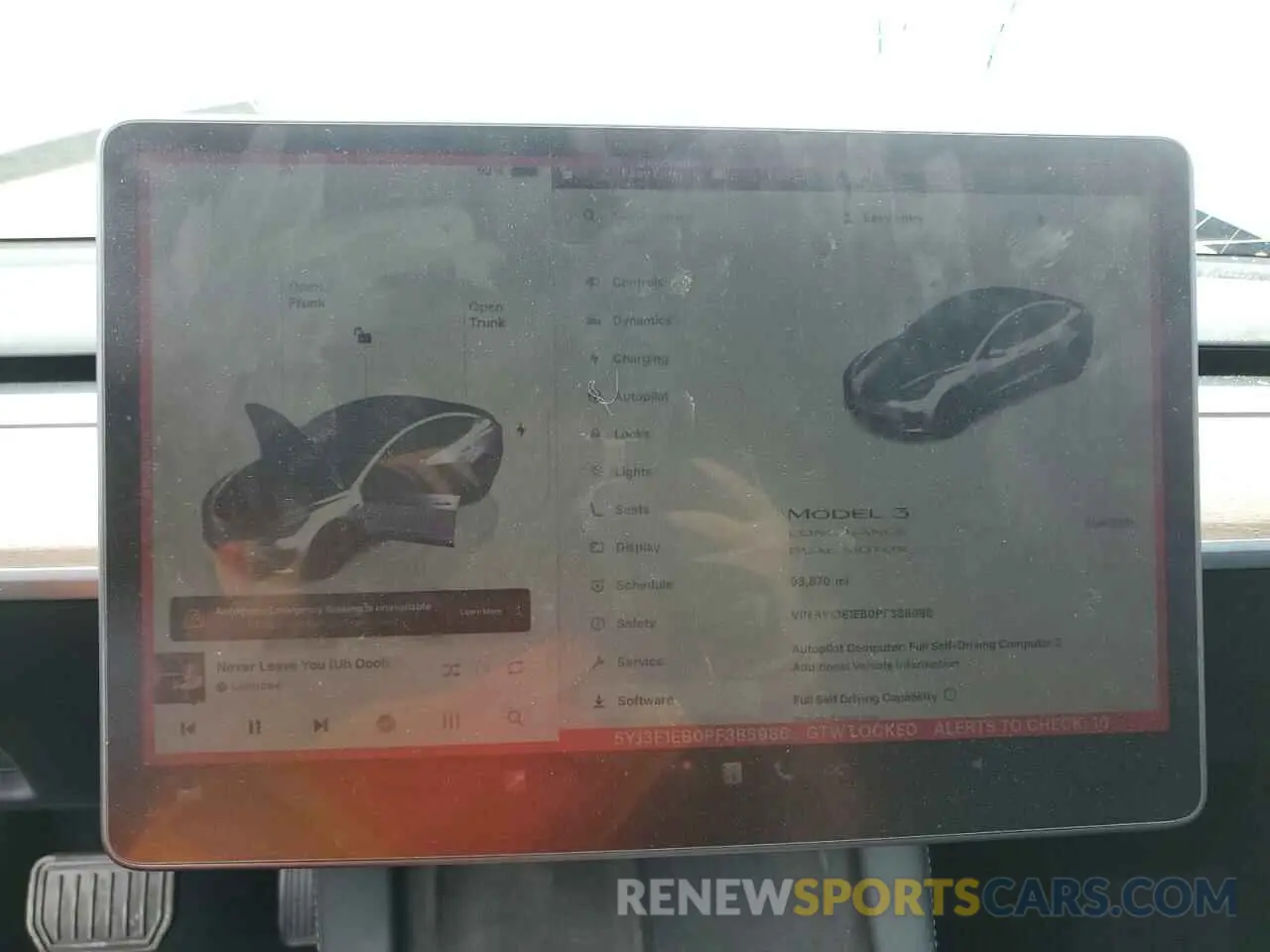 9 Photograph of a damaged car 5YJ3E1EB0PF388986 TESLA MODEL 3 2023