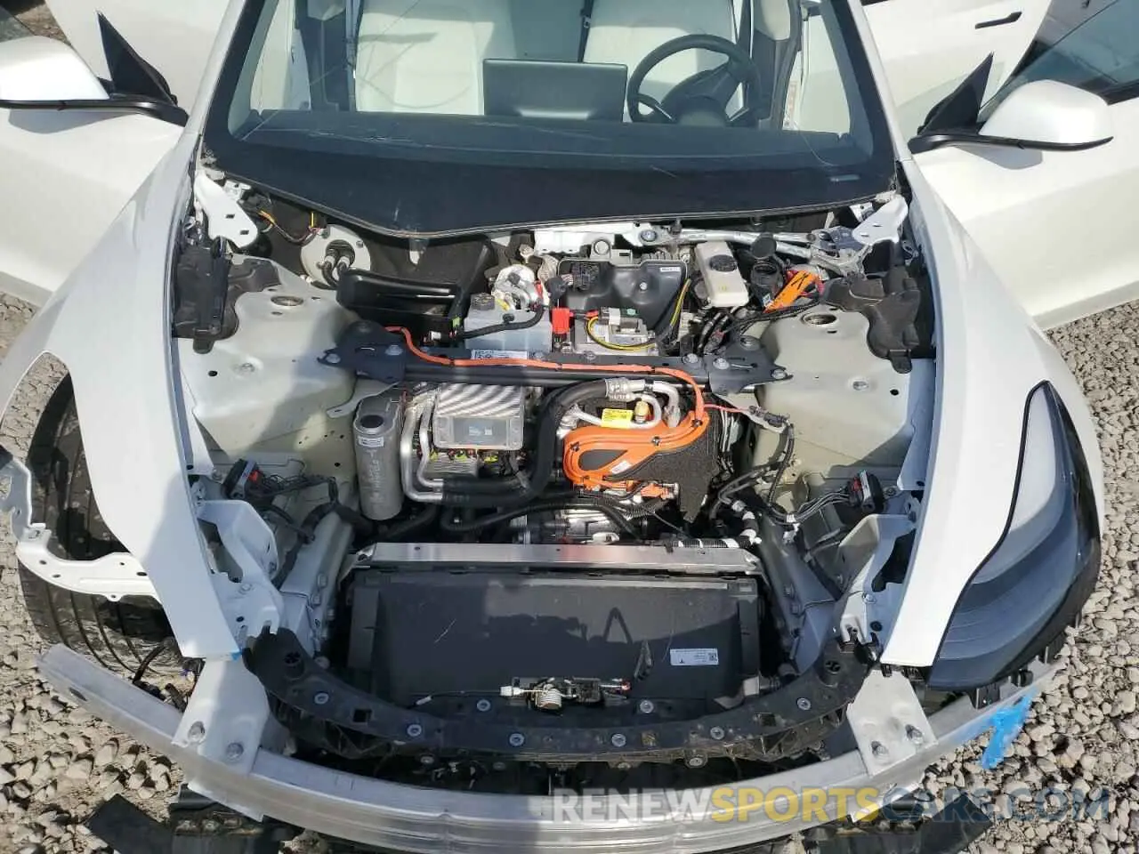 11 Photograph of a damaged car 5YJ3E1EB0PF593188 TESLA MODEL 3 2023
