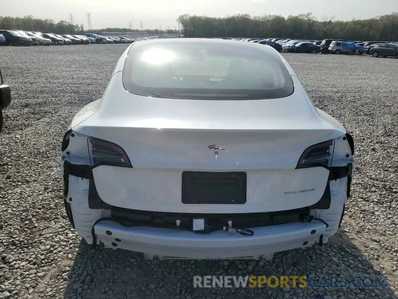 6 Photograph of a damaged car 5YJ3E1EB0PF593188 TESLA MODEL 3 2023