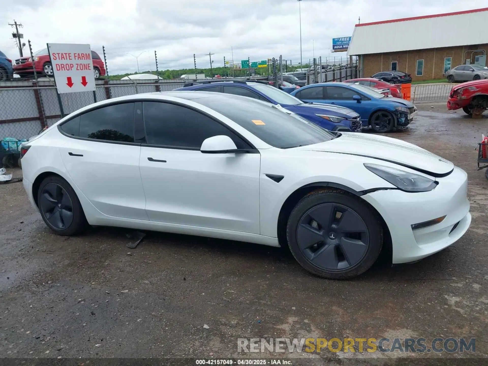 13 Фотография поврежденного автомобиля 5YJ3E1EB0PF596303 TESLA MODEL 3 2023