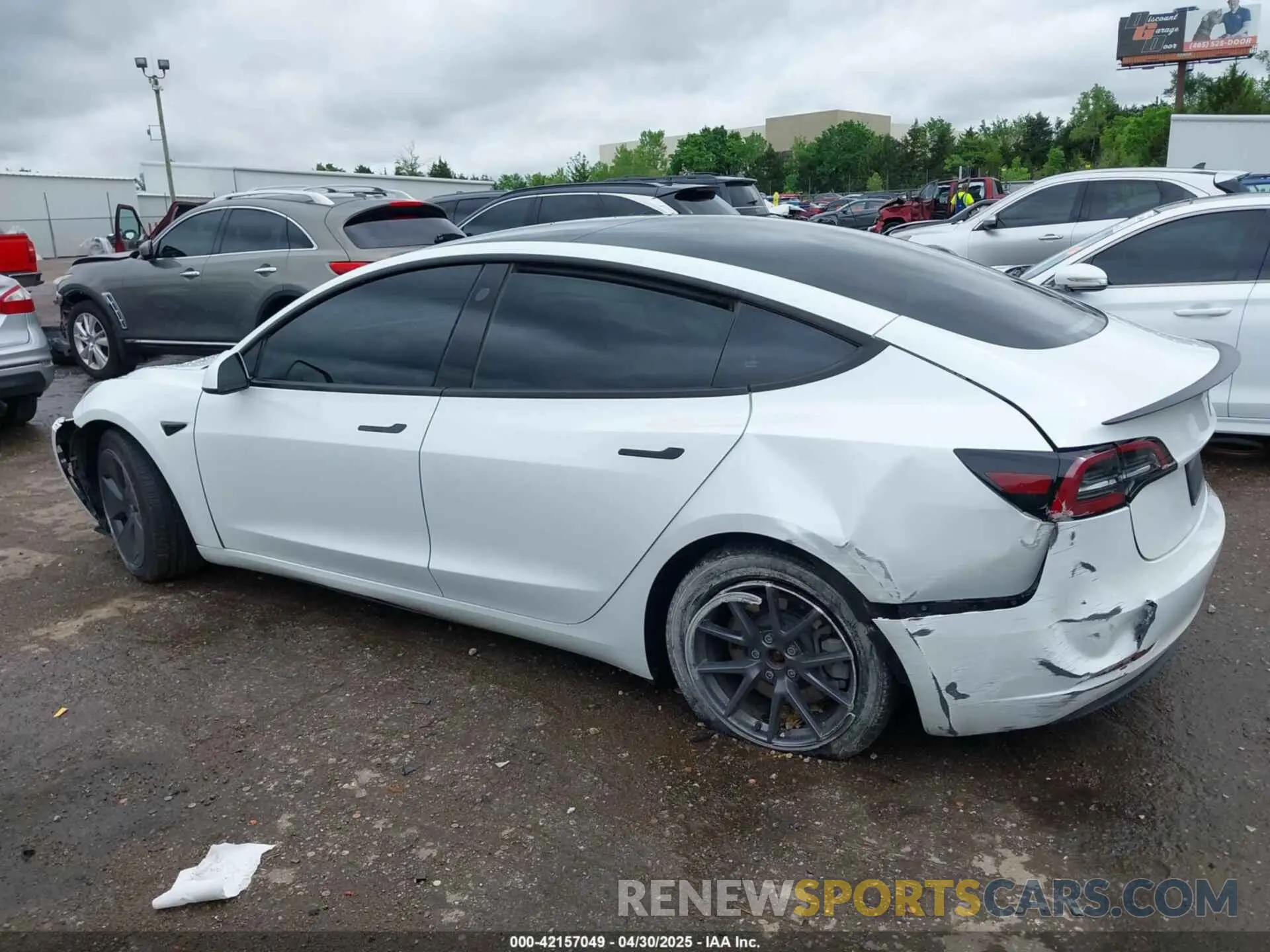 14 Фотография поврежденного автомобиля 5YJ3E1EB0PF596303 TESLA MODEL 3 2023