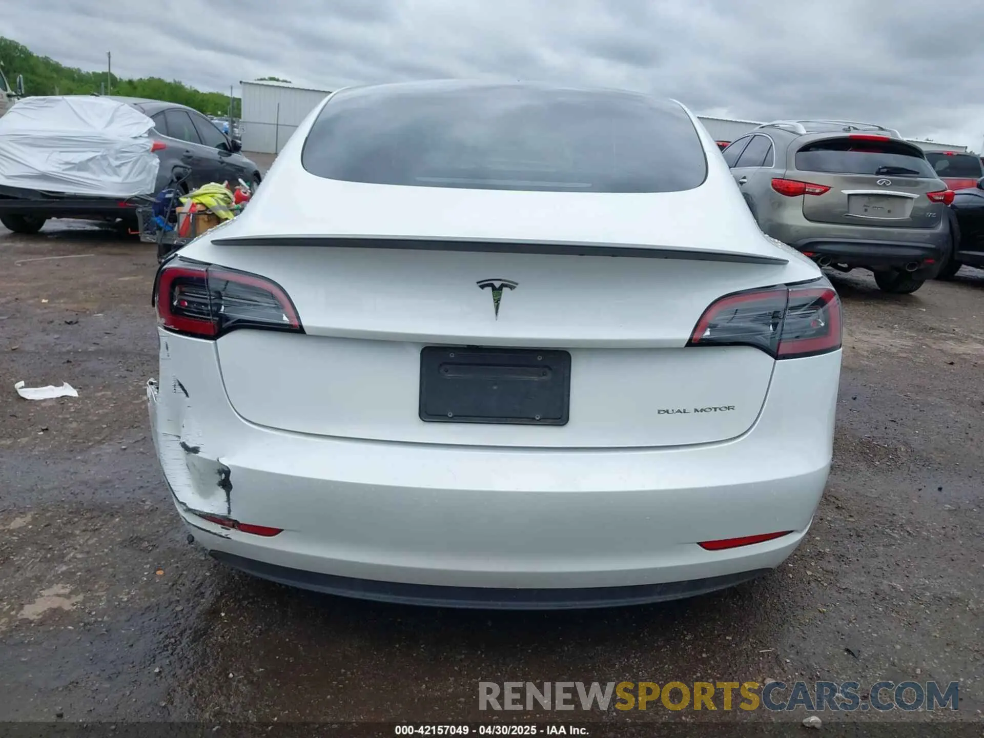 16 Фотография поврежденного автомобиля 5YJ3E1EB0PF596303 TESLA MODEL 3 2023