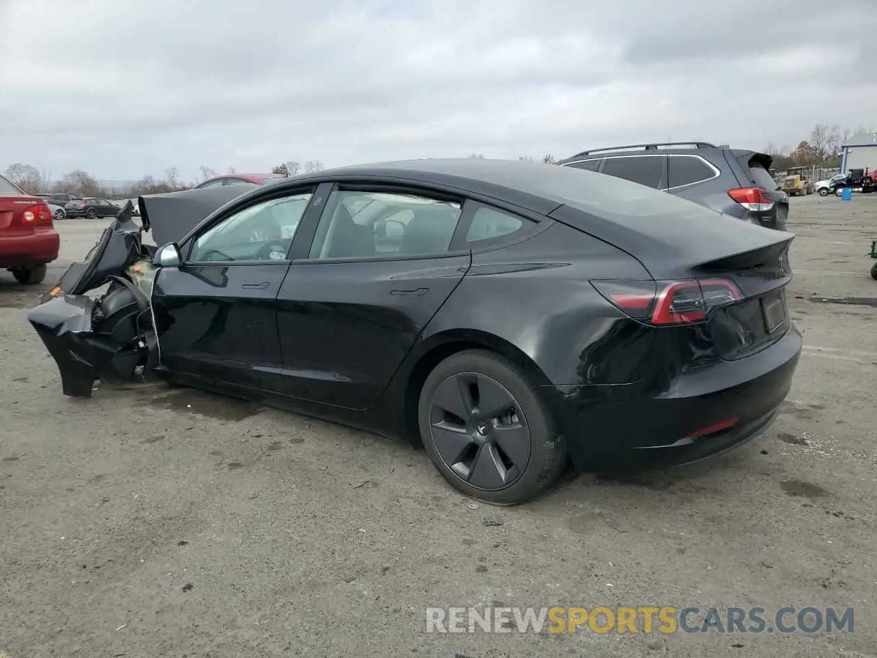 2 Фотография поврежденного автомобиля 5YJ3E1EB0PF608661 TESLA MODEL 3 2023