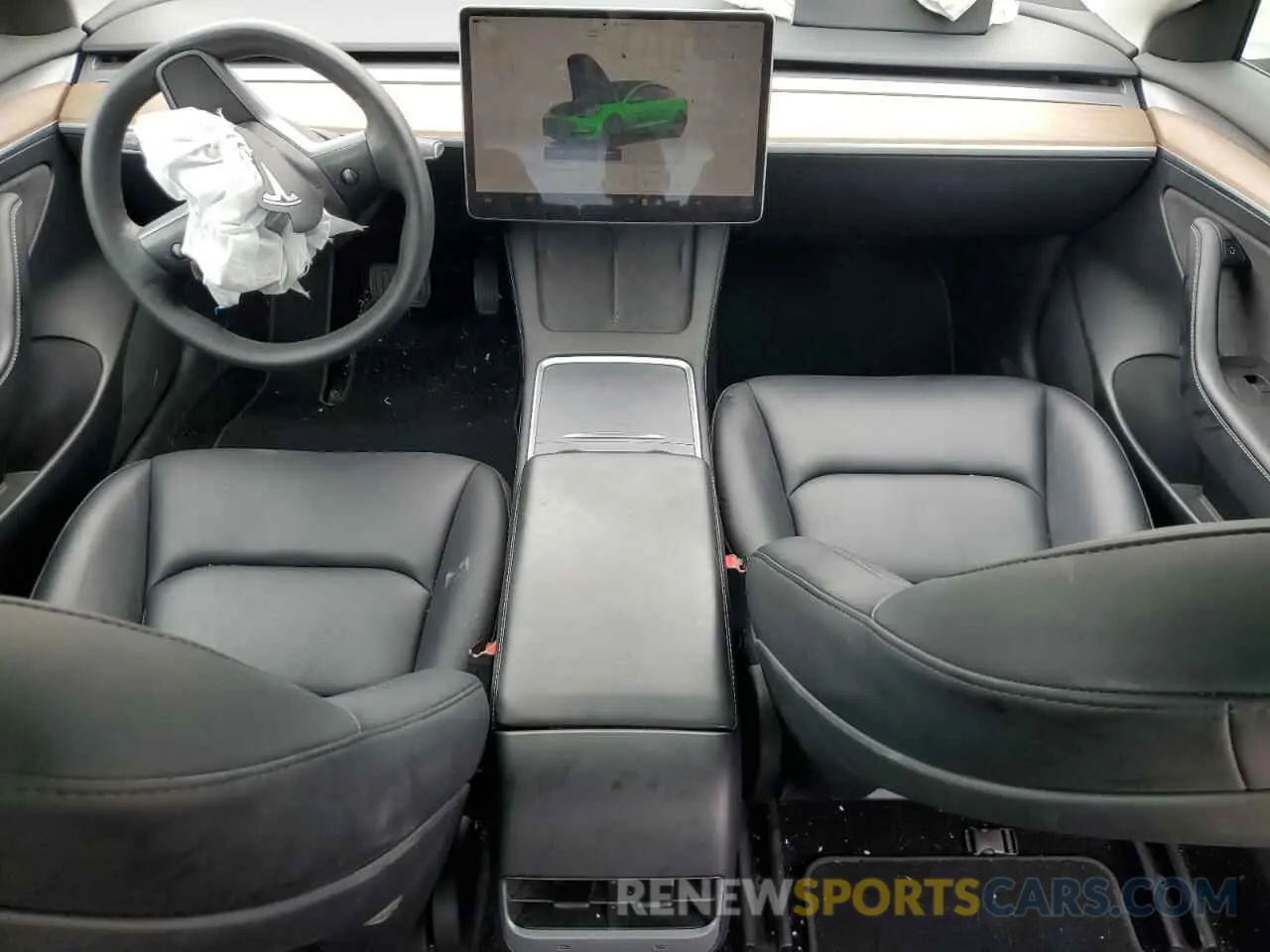 8 Фотография поврежденного автомобиля 5YJ3E1EB0PF608661 TESLA MODEL 3 2023