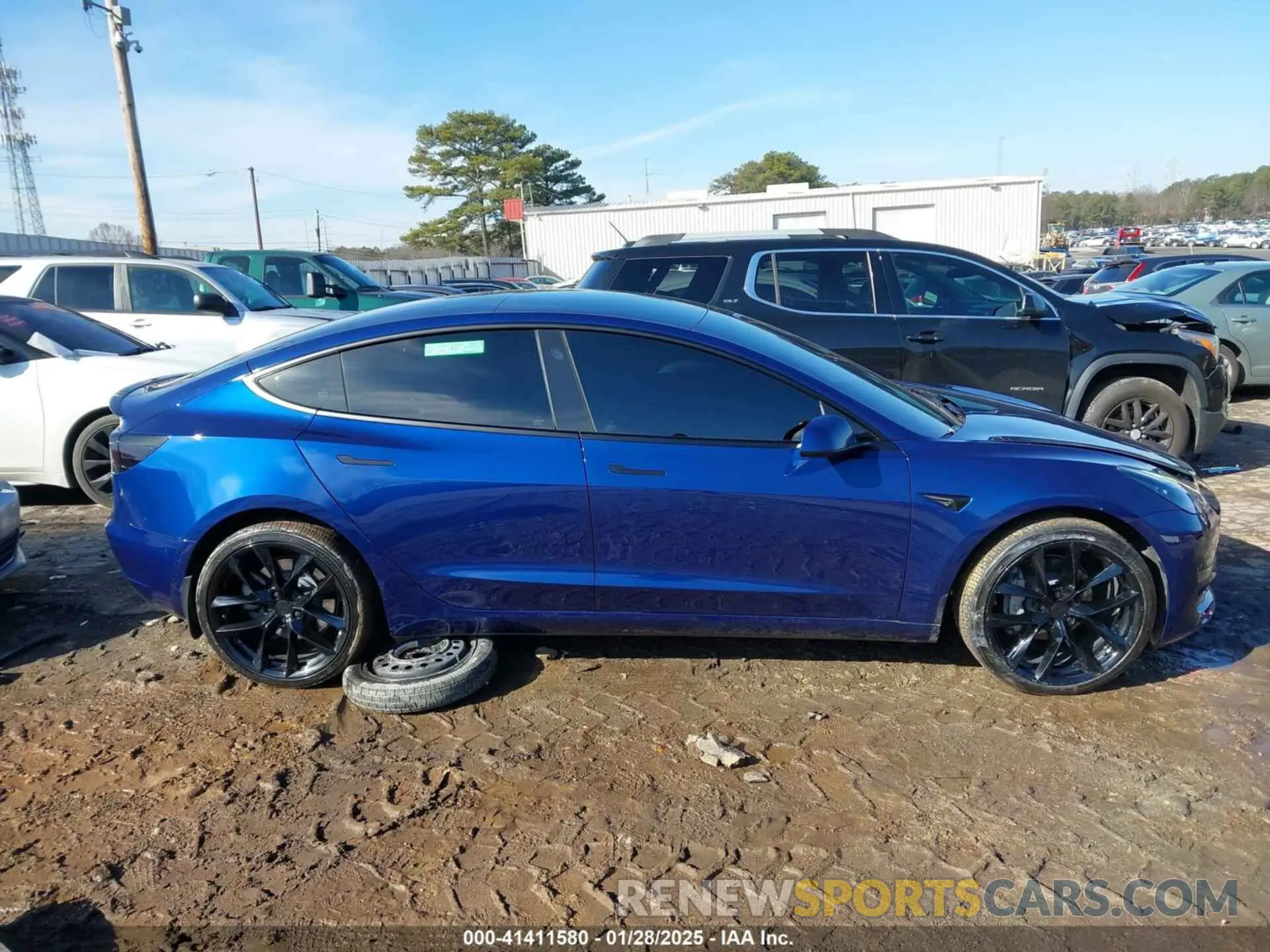 13 Photograph of a damaged car 5YJ3E1EB0PF688172 TESLA MODEL 3 2023