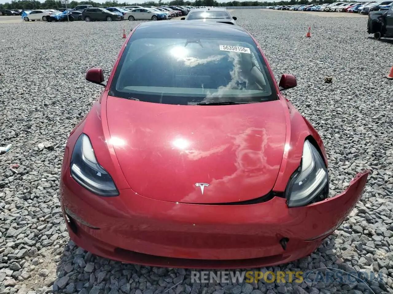5 Photograph of a damaged car 5YJ3E1EB1PF391220 TESLA MODEL 3 2023