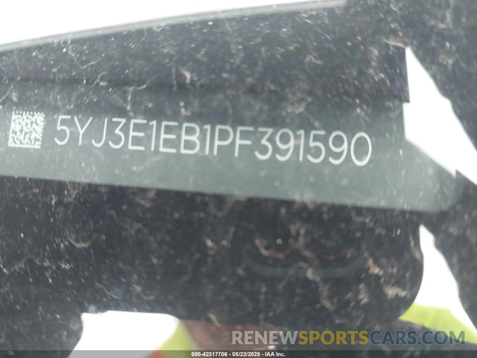 9 Фотография поврежденного автомобиля 5YJ3E1EB1PF391590 TESLA MODEL 3 2023