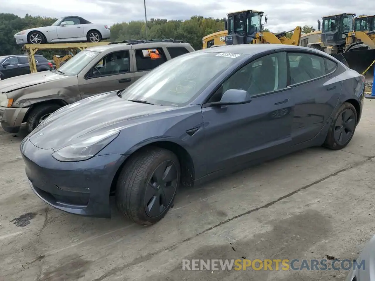 1 Фотография поврежденного автомобиля 5YJ3E1EB1PF634072 TESLA MODEL 3 2023