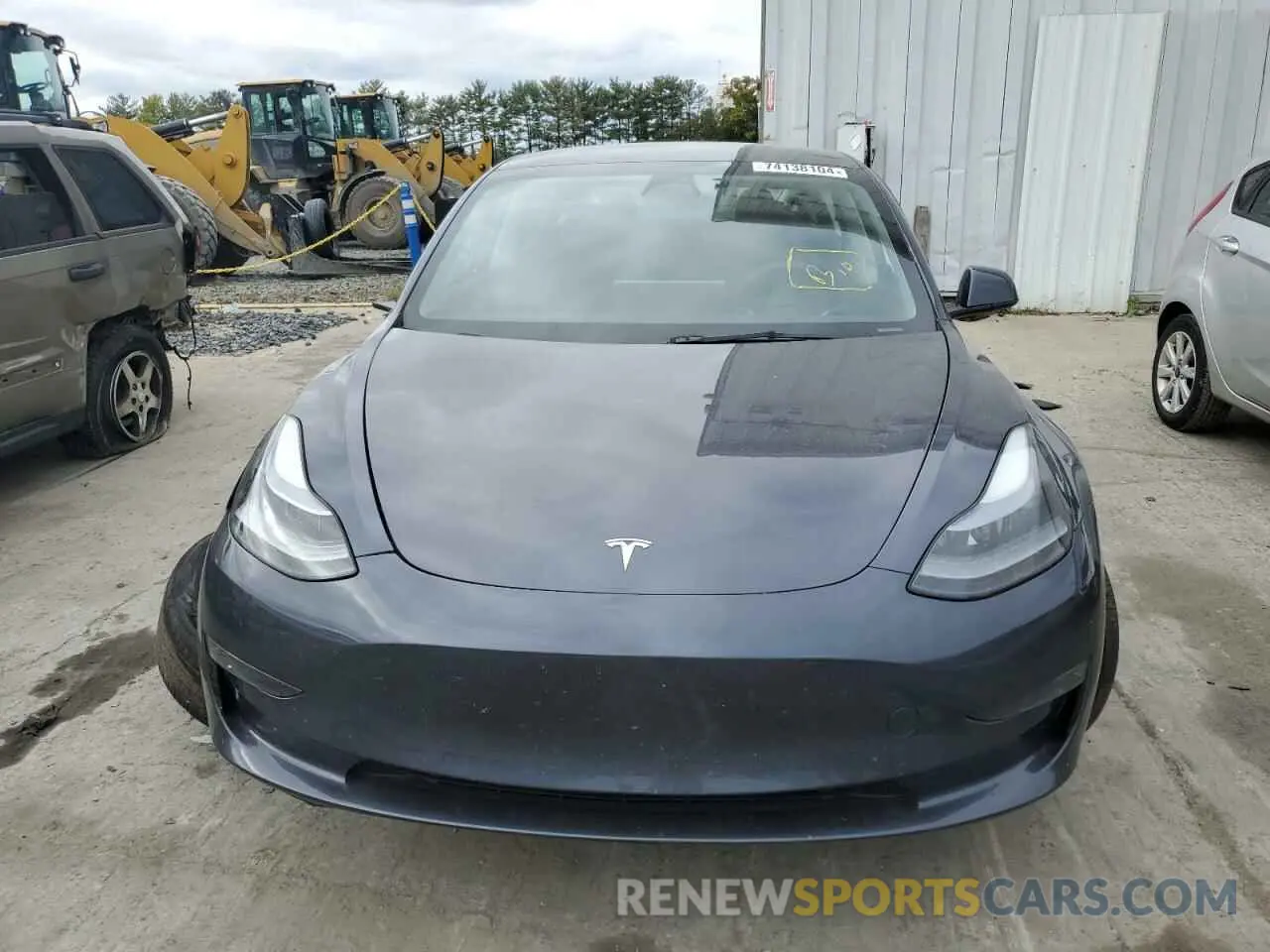 5 Фотография поврежденного автомобиля 5YJ3E1EB1PF634072 TESLA MODEL 3 2023