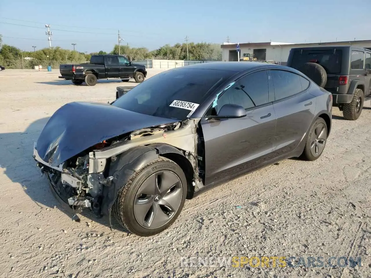1 Фотография поврежденного автомобиля 5YJ3E1EB1PF665127 TESLA MODEL 3 2023