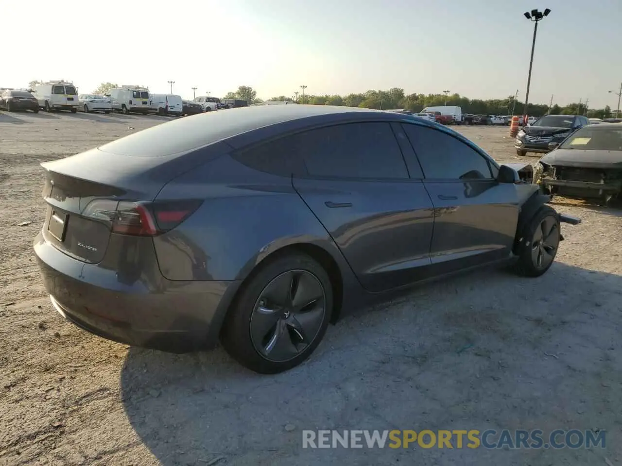 3 Фотография поврежденного автомобиля 5YJ3E1EB1PF665127 TESLA MODEL 3 2023