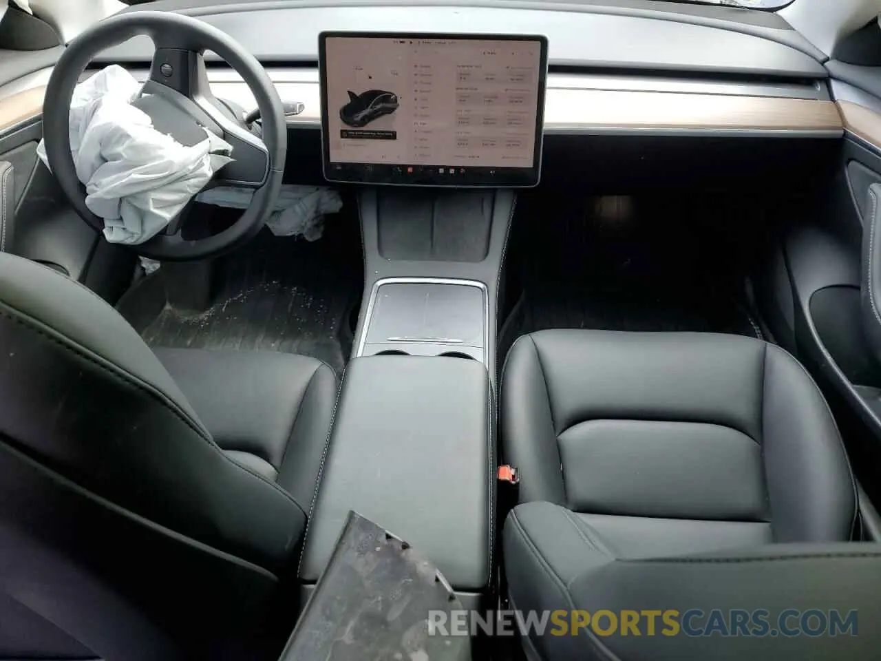 8 Фотография поврежденного автомобиля 5YJ3E1EB1PF665127 TESLA MODEL 3 2023