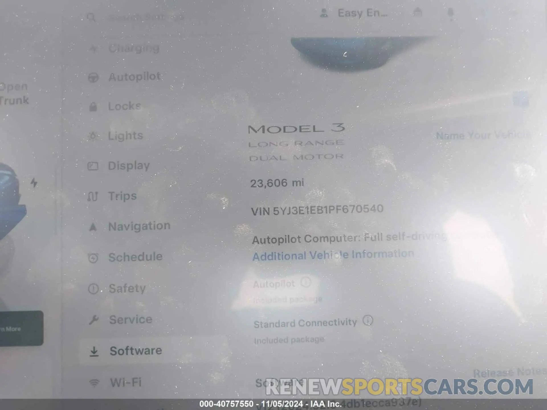7 Photograph of a damaged car 5YJ3E1EB1PF670540 TESLA MODEL 3 2023