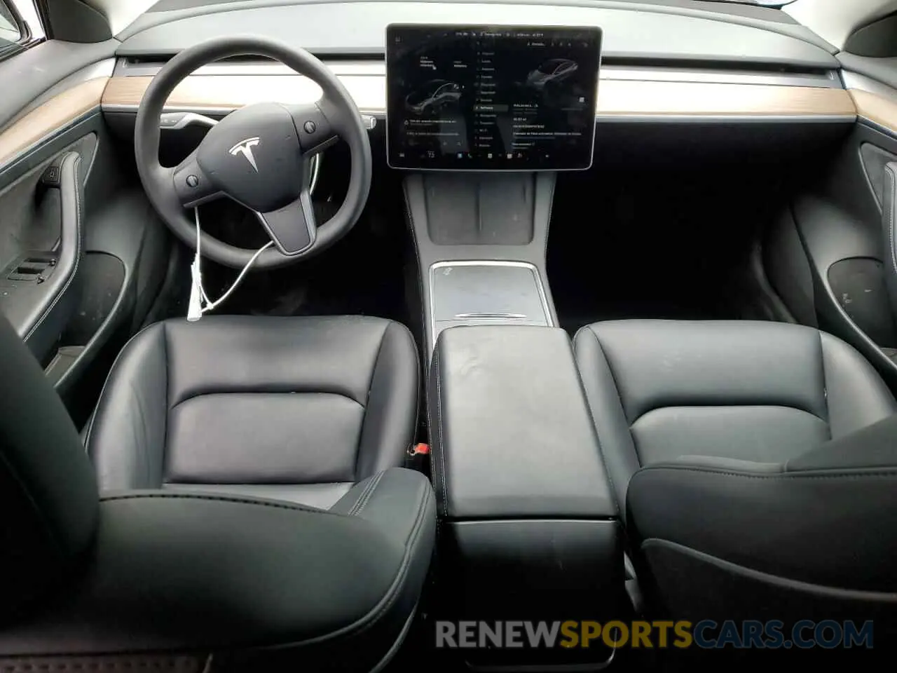 8 Photograph of a damaged car 5YJ3E1EB1PF676192 TESLA MODEL 3 2023