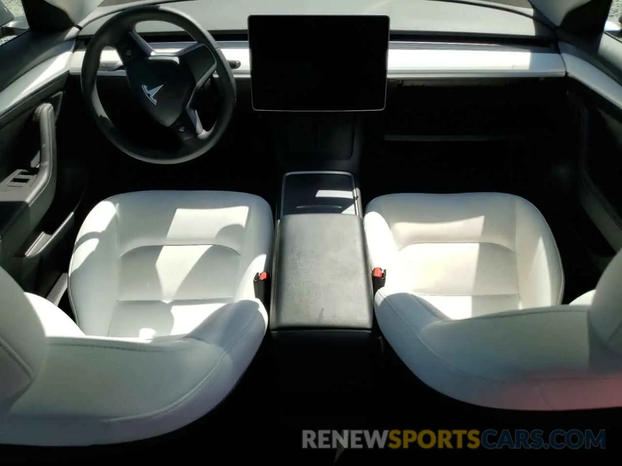 8 Фотография поврежденного автомобиля 5YJ3E1EB1PF680033 TESLA MODEL 3 2023