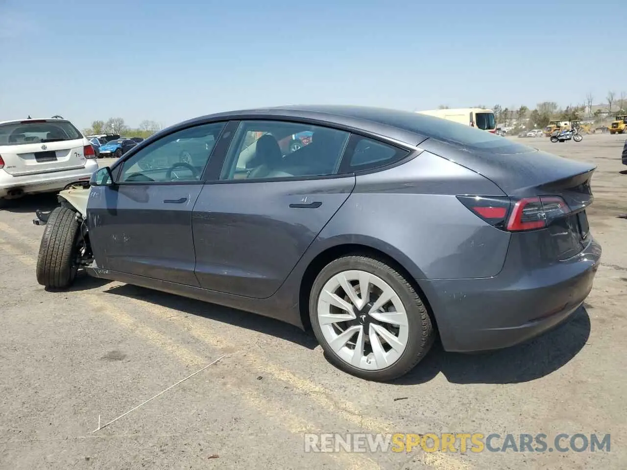 2 Фотография поврежденного автомобиля 5YJ3E1EB2PF389041 TESLA MODEL 3 2023