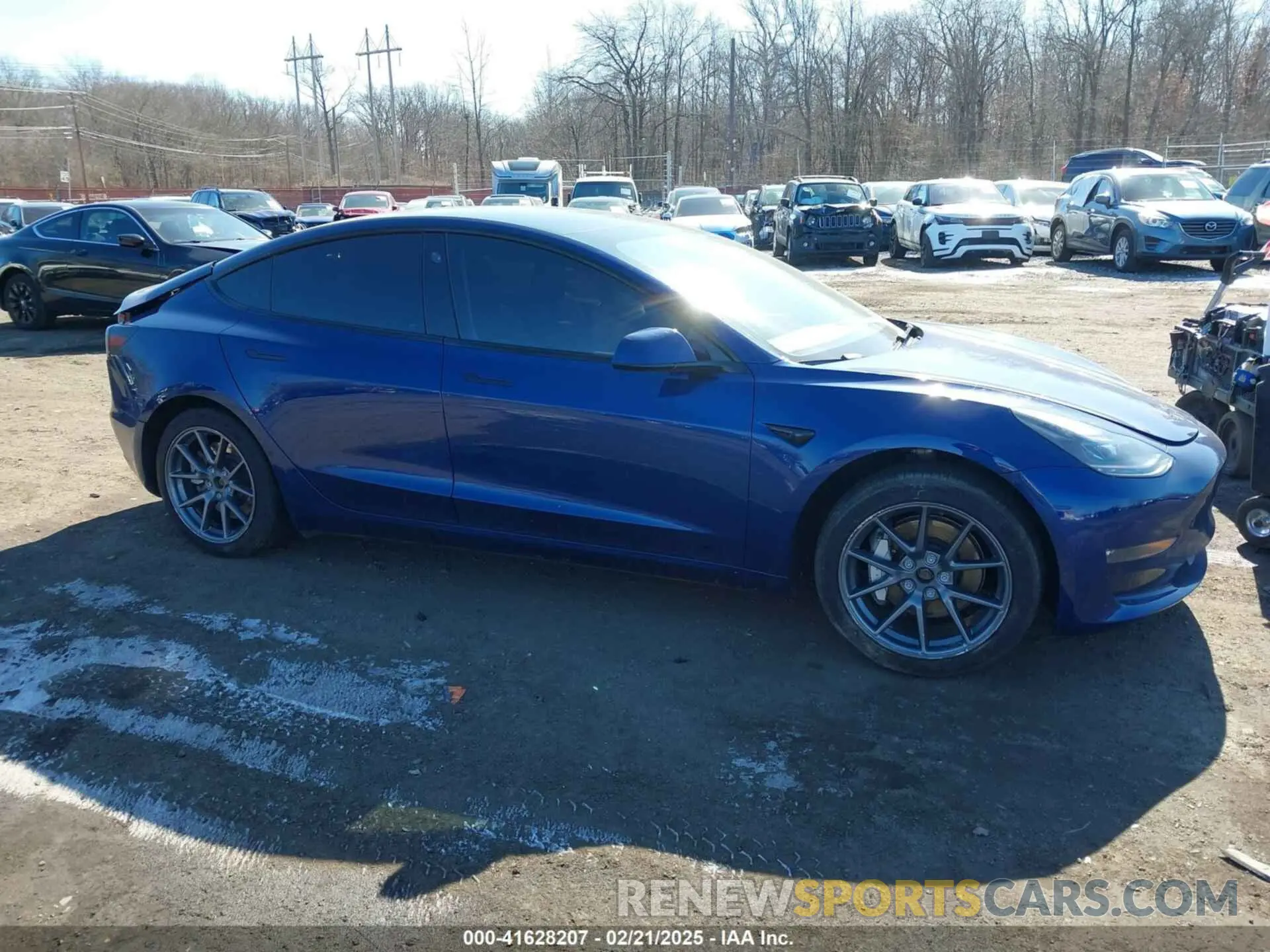 13 Photograph of a damaged car 5YJ3E1EB2PF602781 TESLA MODEL 3 2023