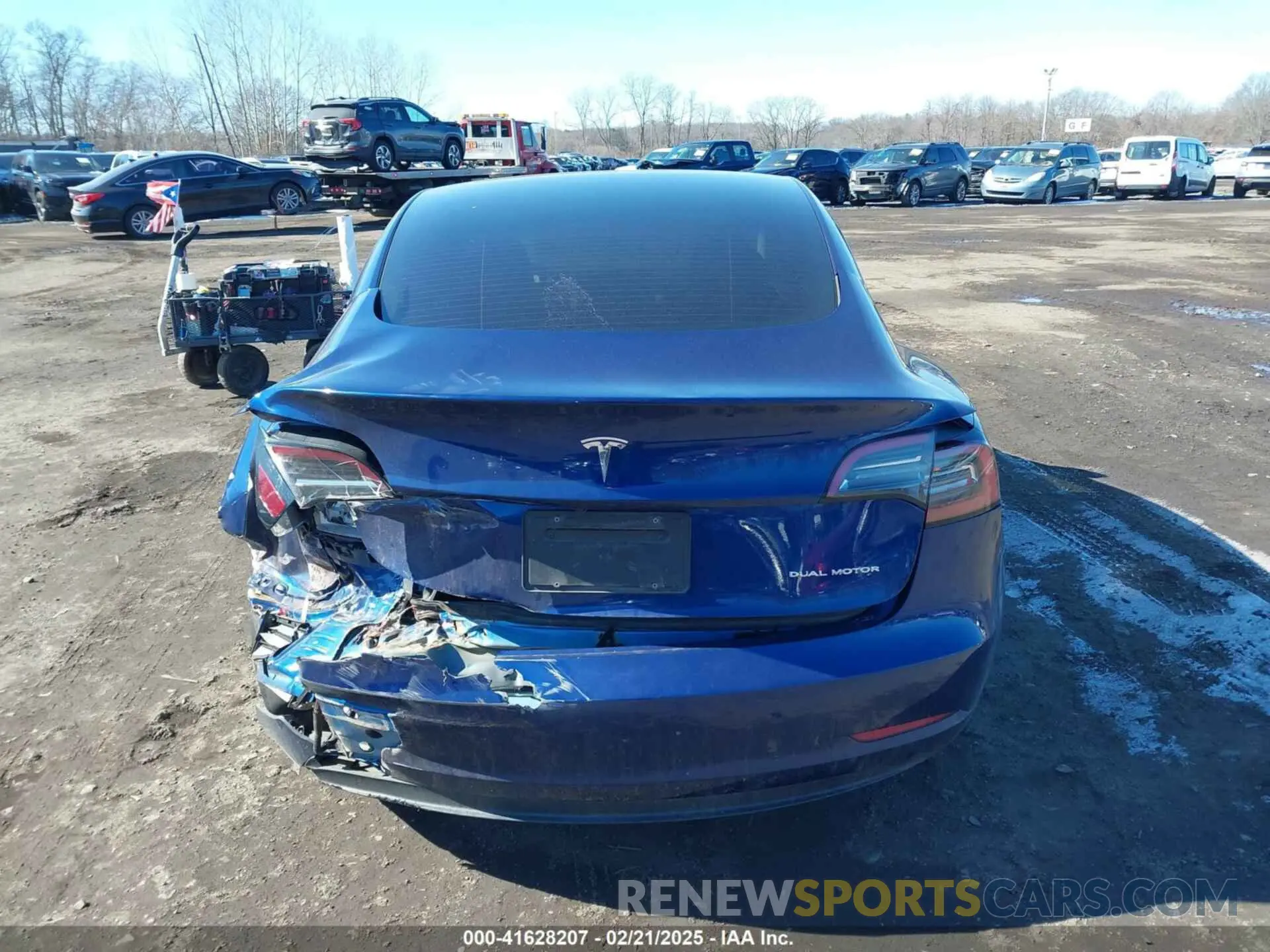 16 Photograph of a damaged car 5YJ3E1EB2PF602781 TESLA MODEL 3 2023
