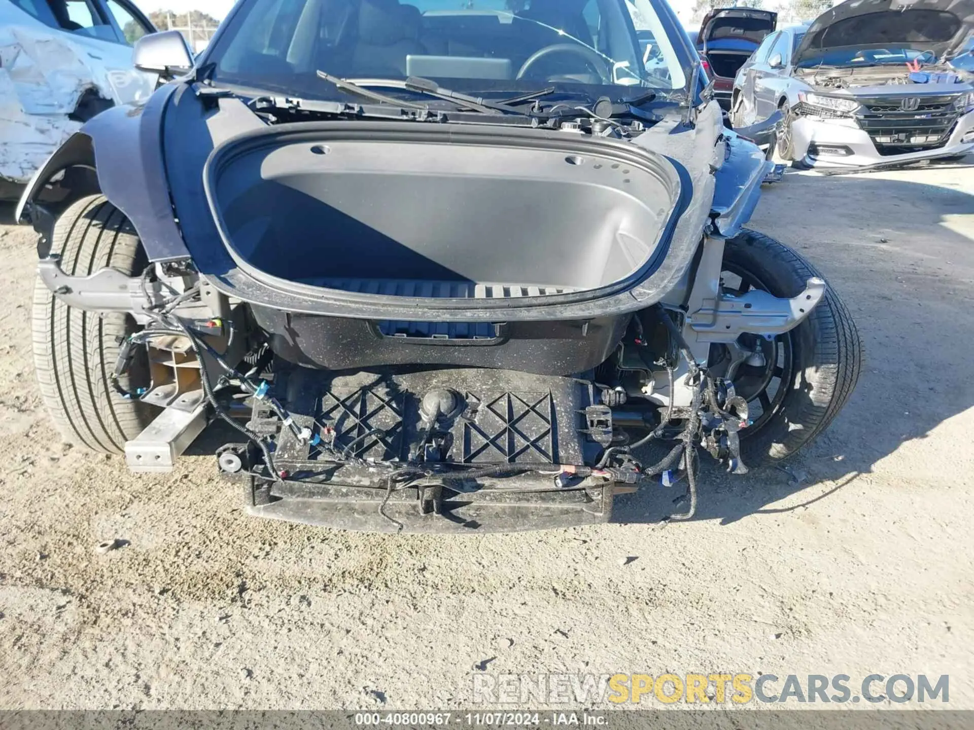 6 Photograph of a damaged car 5YJ3E1EB2PF628541 TESLA MODEL 3 2023