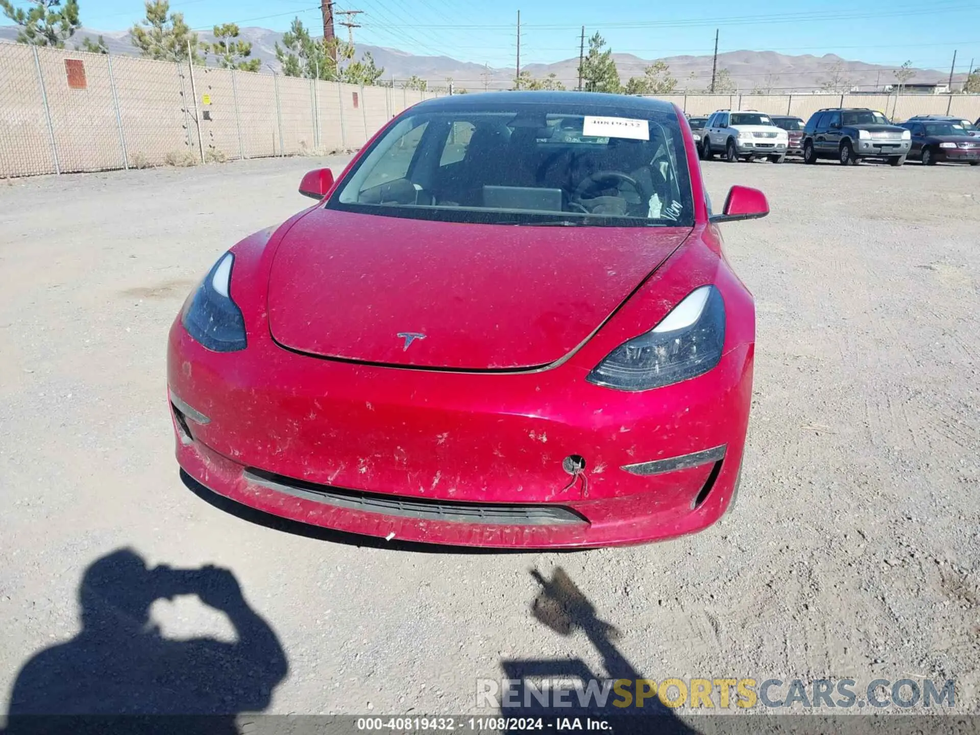 12 Photograph of a damaged car 5YJ3E1EB2PF670546 TESLA MODEL 3 2023